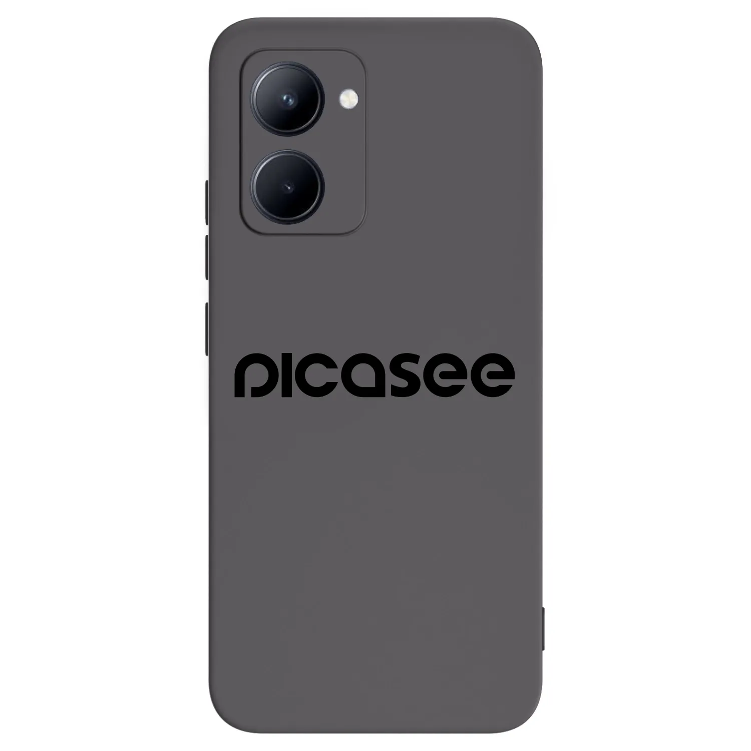 Picasee silikónový čierny obal pre Realme C33 (2023) - Picasee - new logo - black