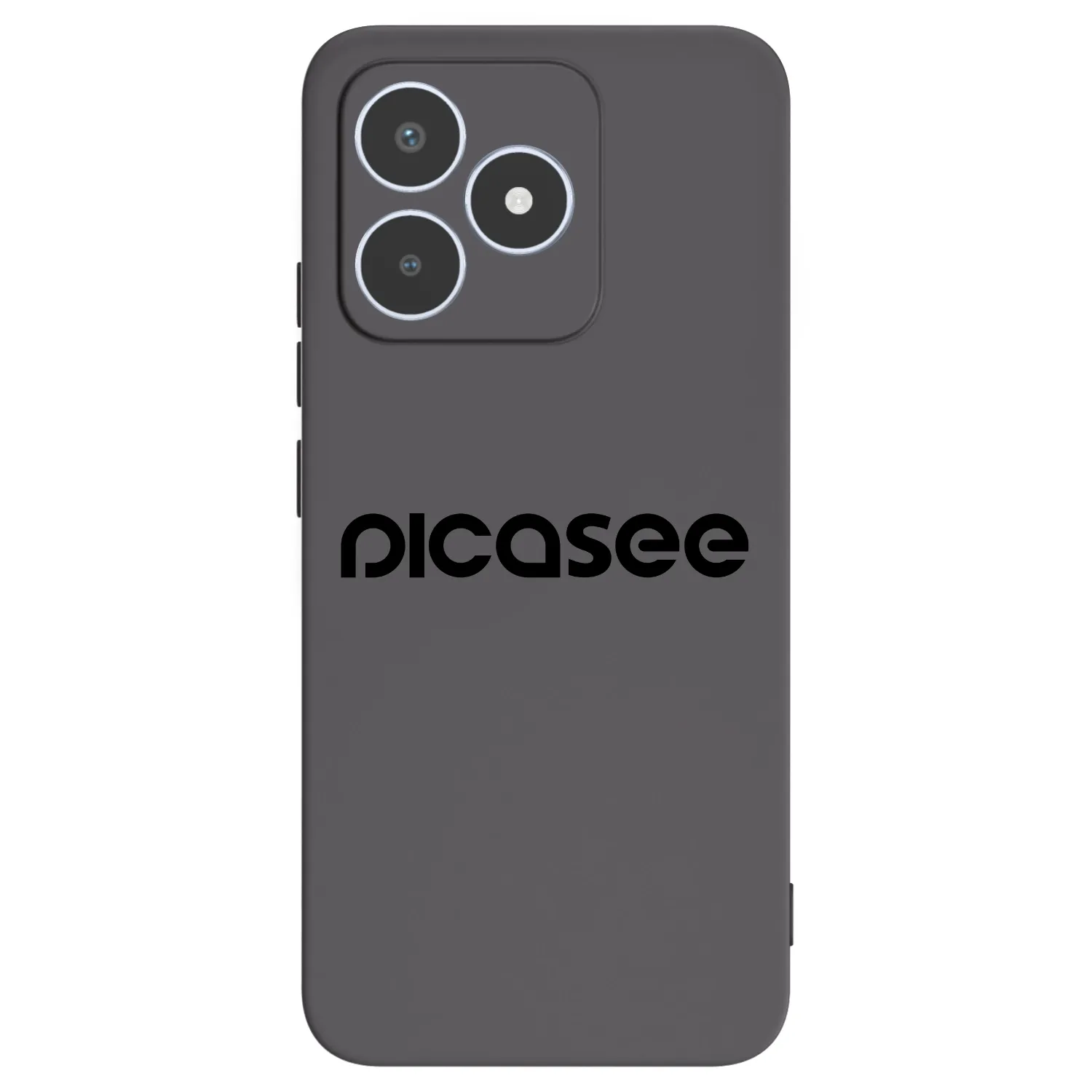 Picasee silikónový čierny obal pre Realme C53 - Picasee - new logo - black