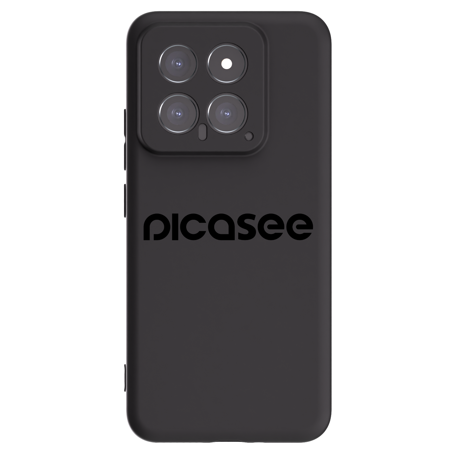Picasee silikónový čierny obal pre Xiaomi 14 - Picasee - new logo - black