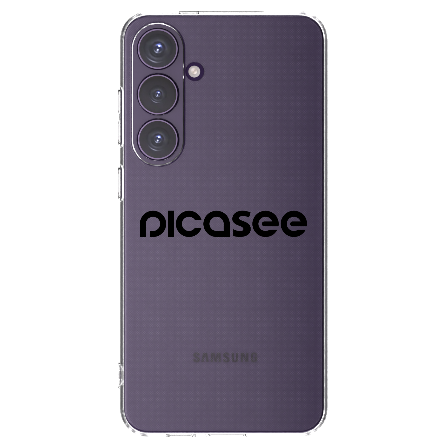 Picasee silikónový prehľadný obal pre Samsung Galaxy S24+ S926B 5G - Picasee - new logo - black