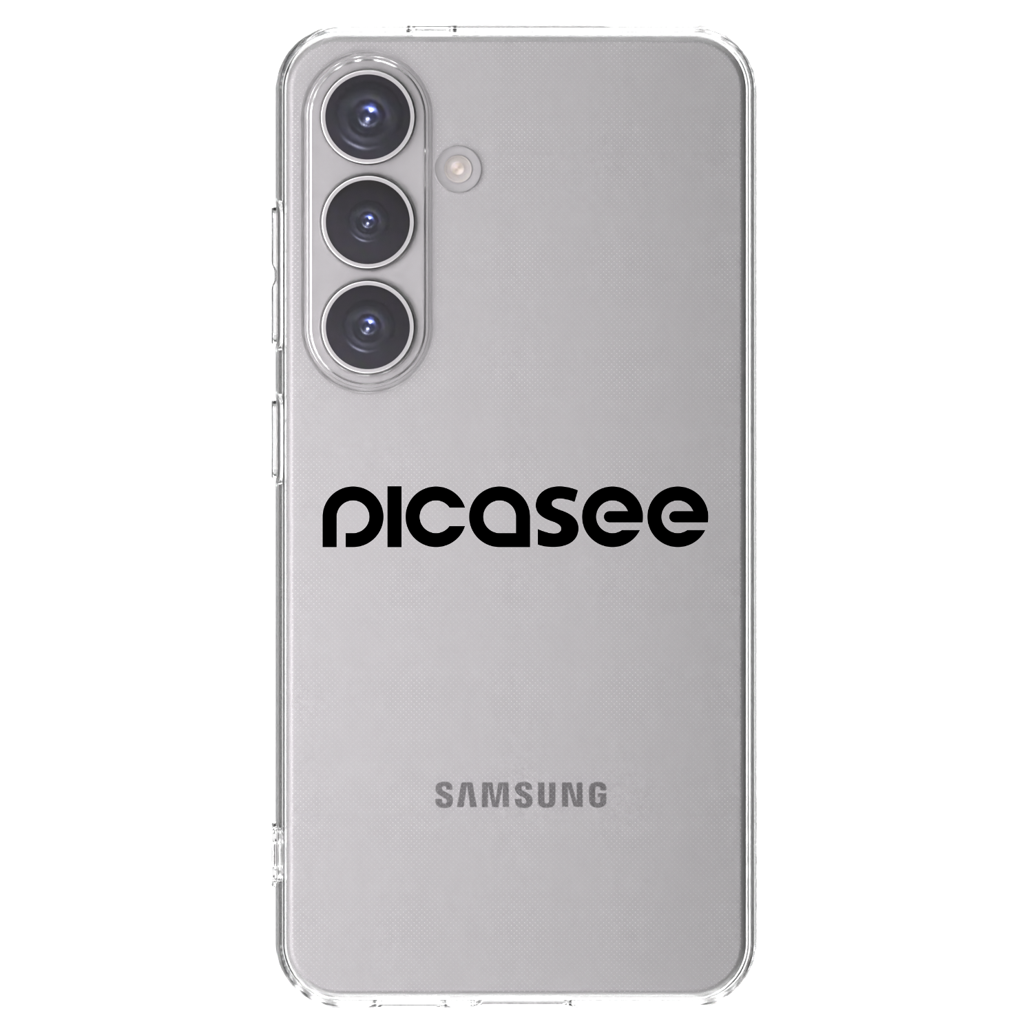 Picasee silikónový prehľadný obal pre Samsung Galaxy S24 S921B 5G - Picasee - new logo - black