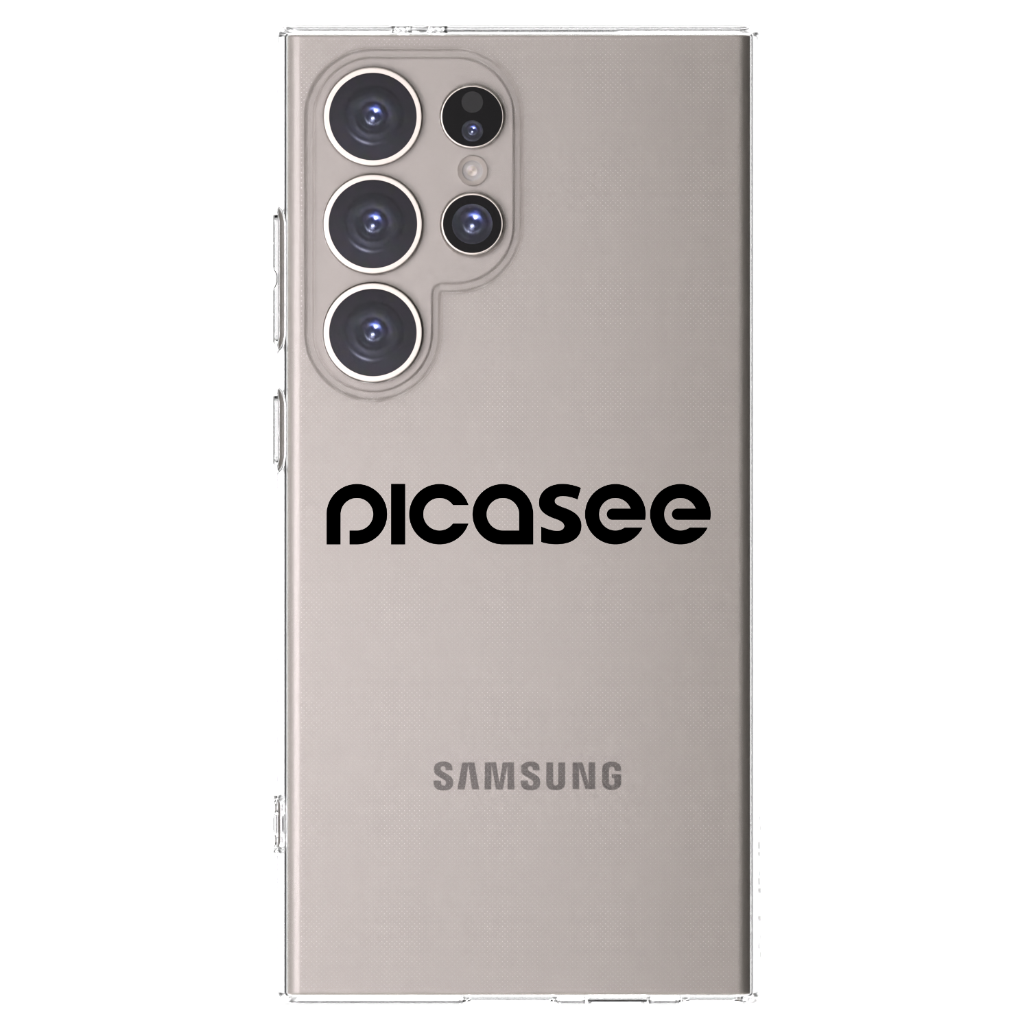 Picasee silikónový prehľadný obal pre Samsung Galaxy S24 Ultra S928B 5G - Picasee - new logo - black