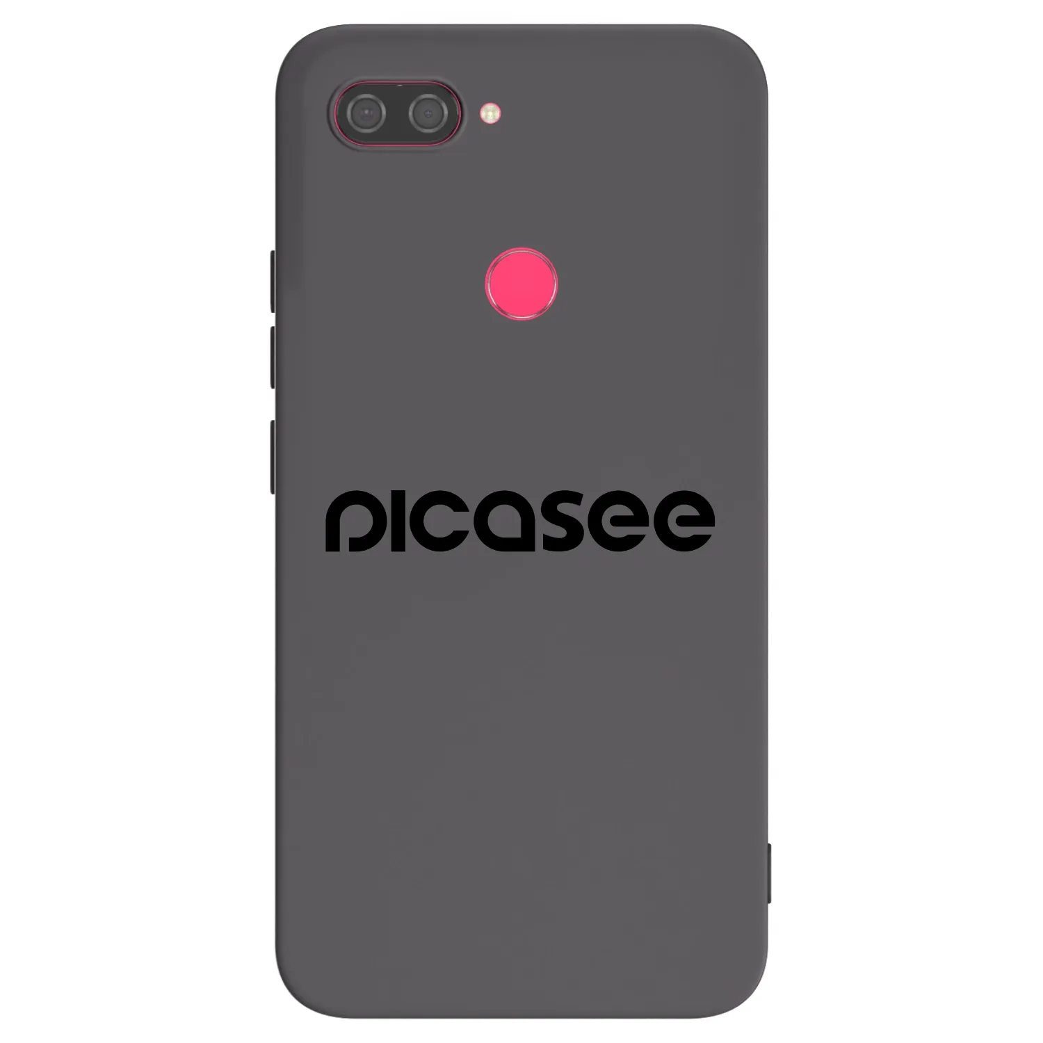 Picasee silikónový čierny obal pre Xiaomi Mi 8 Lite - Picasee - new logo - black