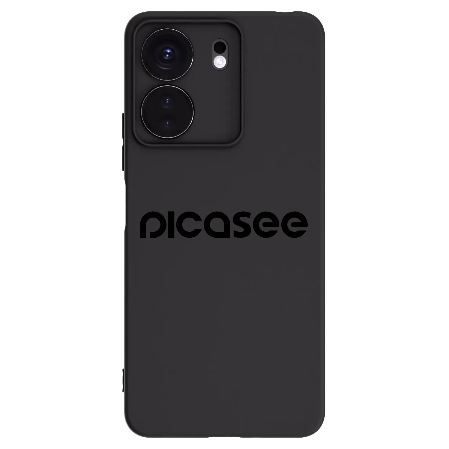 Silikónový čierny obal pre Xiaomi Redmi 13C 4G - Picasee - new logo - black