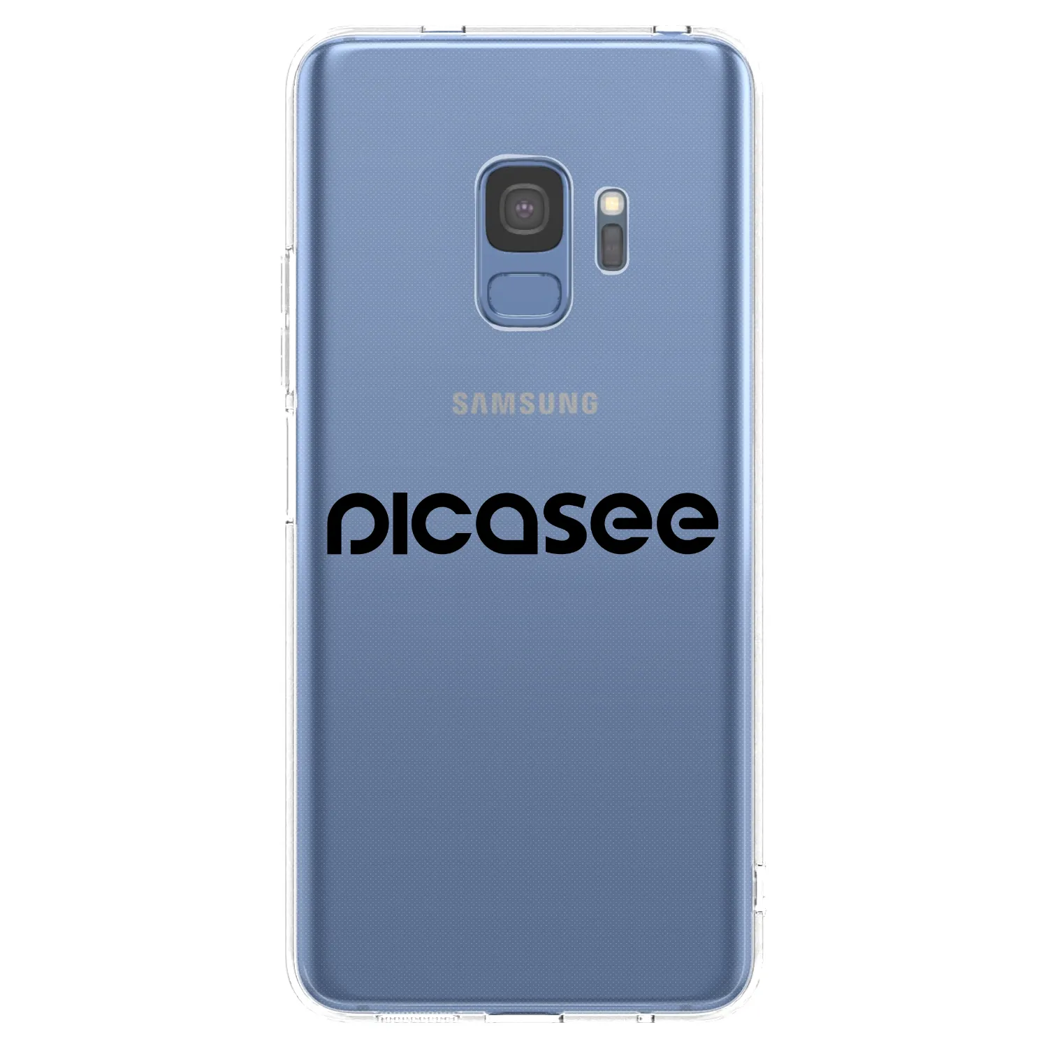 Picasee silikónový prehľadný obal pre Samsung Galaxy S9 G960F - Picasee - new logo - black