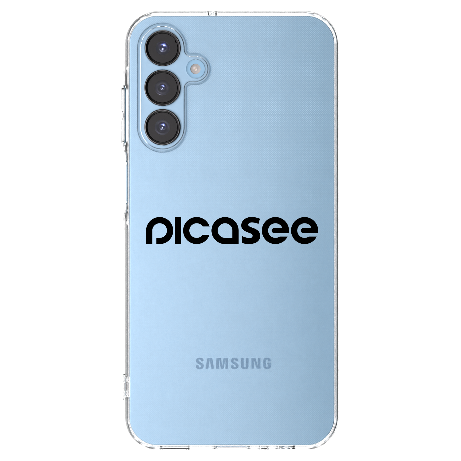 Picasee silikónový prehľadný obal pre Samsung Galaxy A15 A156B 5G - Picasee - new logo - black