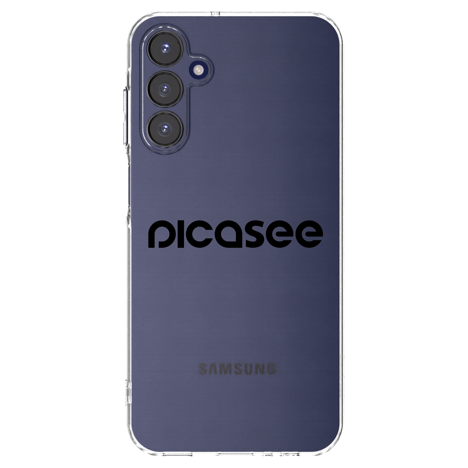 Picasee silikónový prehľadný obal pre Samsung Galaxy A15 A155F 4G - Picasee - new logo - black
