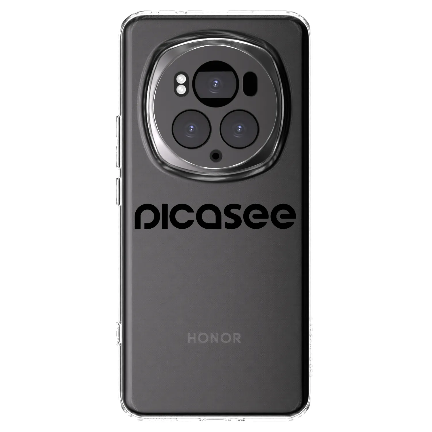 Picasee silikónový prehľadný obal pre Honor Magic6 Pro - Picasee - new logo - black