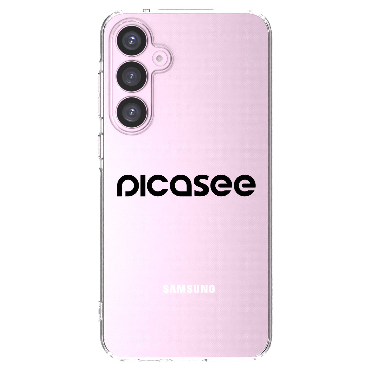 Picasee silikónový prehľadný obal pre Samsung Galaxy A55 5G A556B - Picasee - new logo - black
