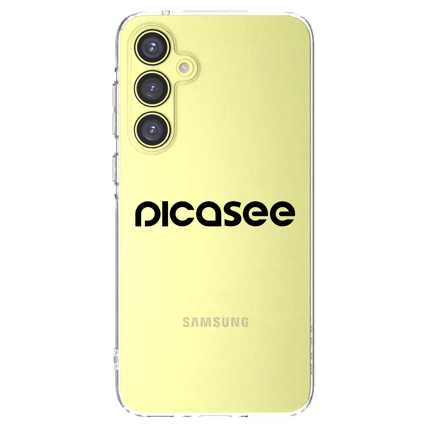 Picasee silikónový prehľadný obal pre Samsung Galaxy A35 5G A356B - Picasee - new logo - black