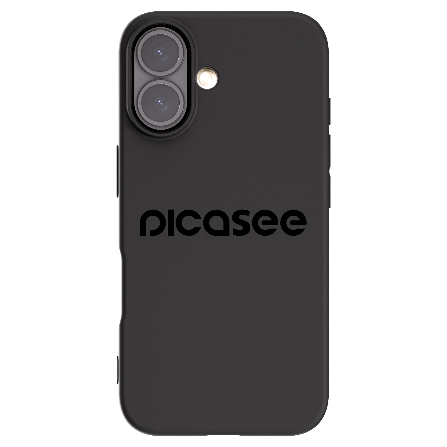 Picasee silikónový čierny obal pre Apple iPhone 16 - Picasee - new logo - black