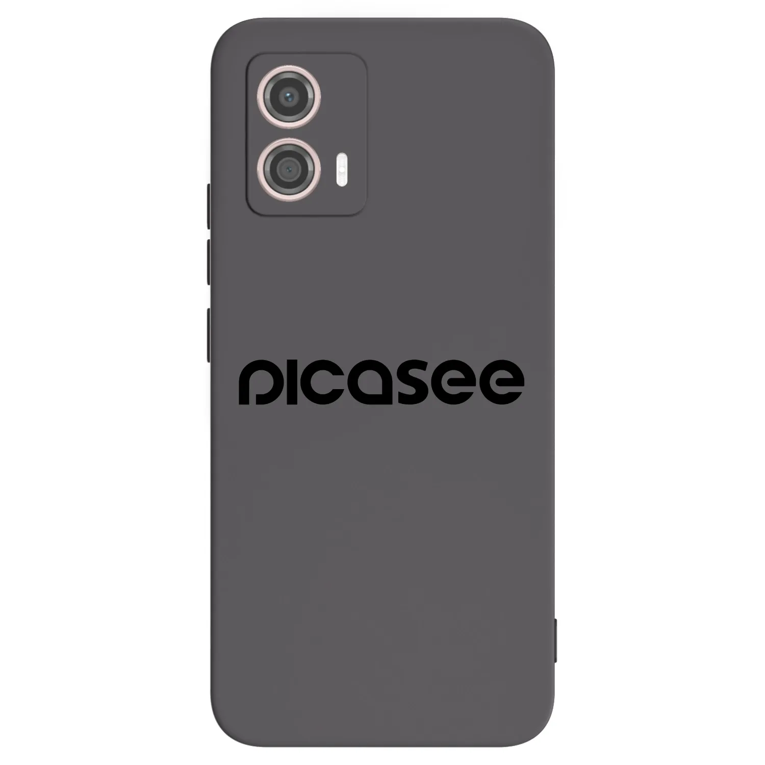 Picasee silikónový čierny obal pre Motorola Moto G53 5G - Picasee - new logo - black