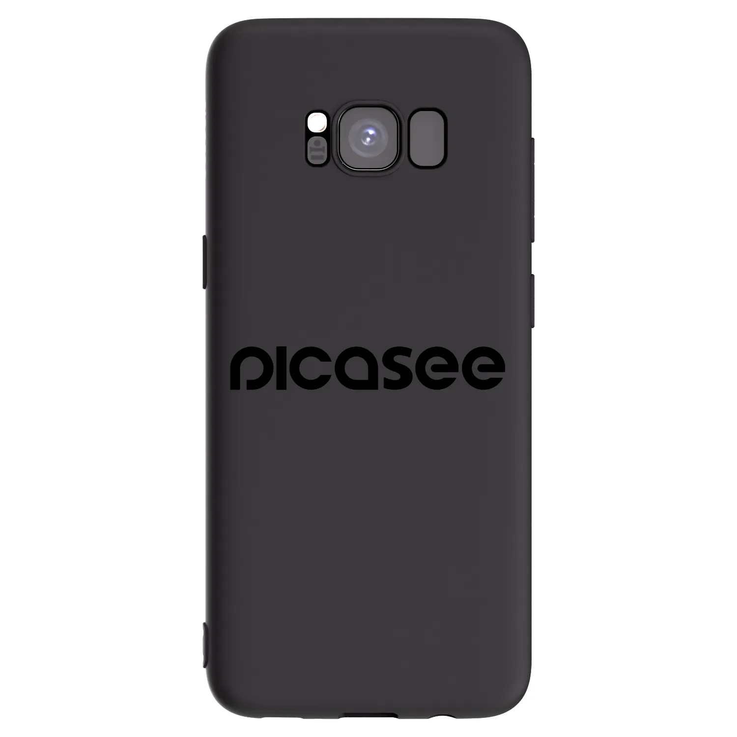 Picasee silikónový čierny obal pre Samsung Galaxy S8 G950F - Picasee - new logo - black