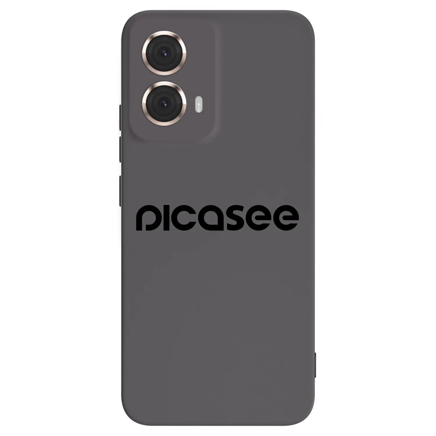 Silikónový čierny obal pre Motorola Moto G85 - Picasee - new logo - black