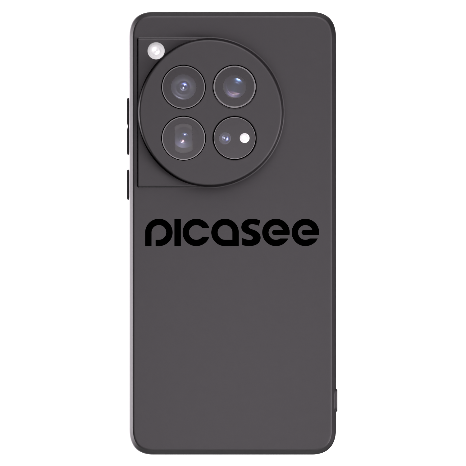Picasee silikónový čierny obal pre OnePlus 12 5G - Picasee - new logo - black