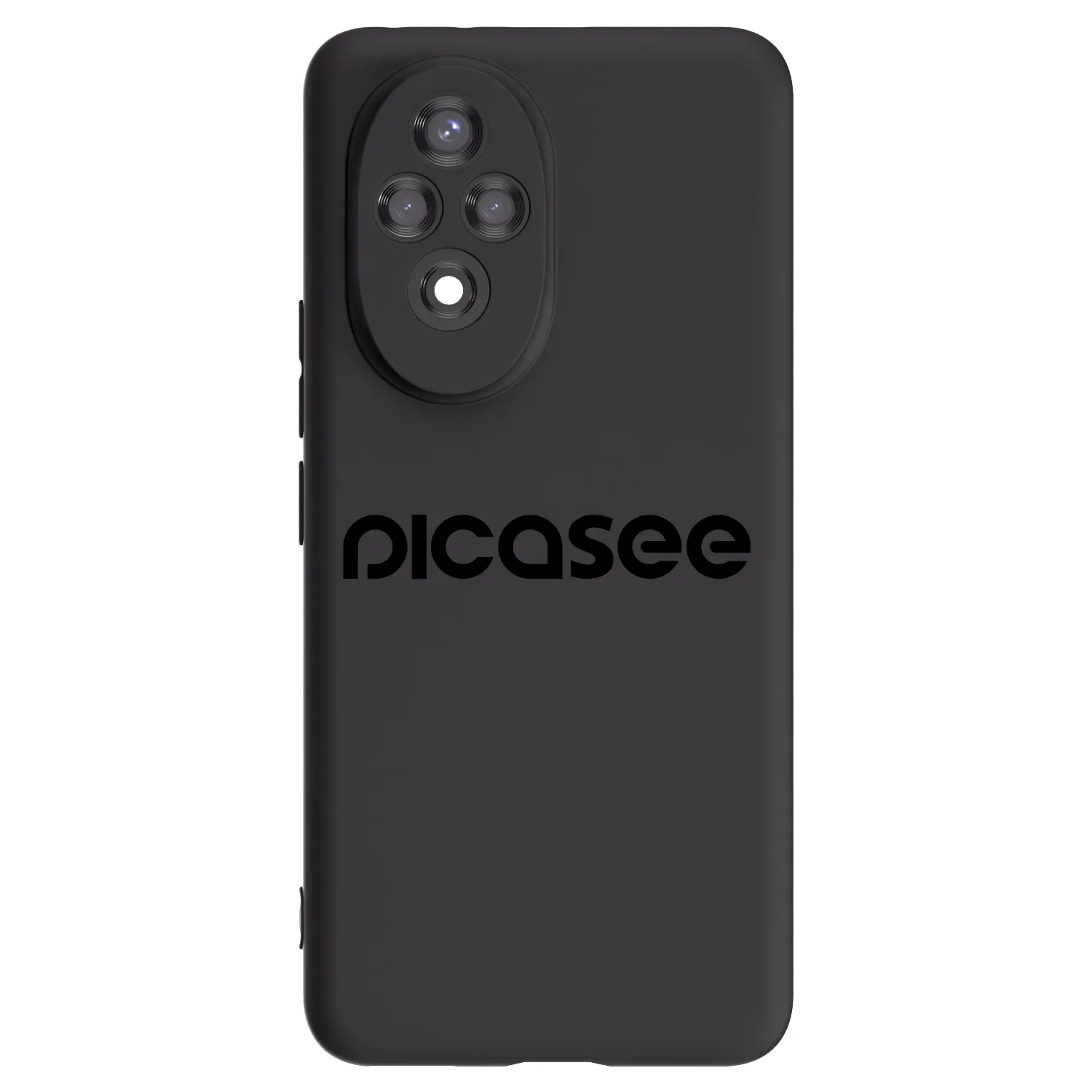 Picasee silikónový čierny obal pre Honor 200 Pro 5G - Picasee - new logo - black