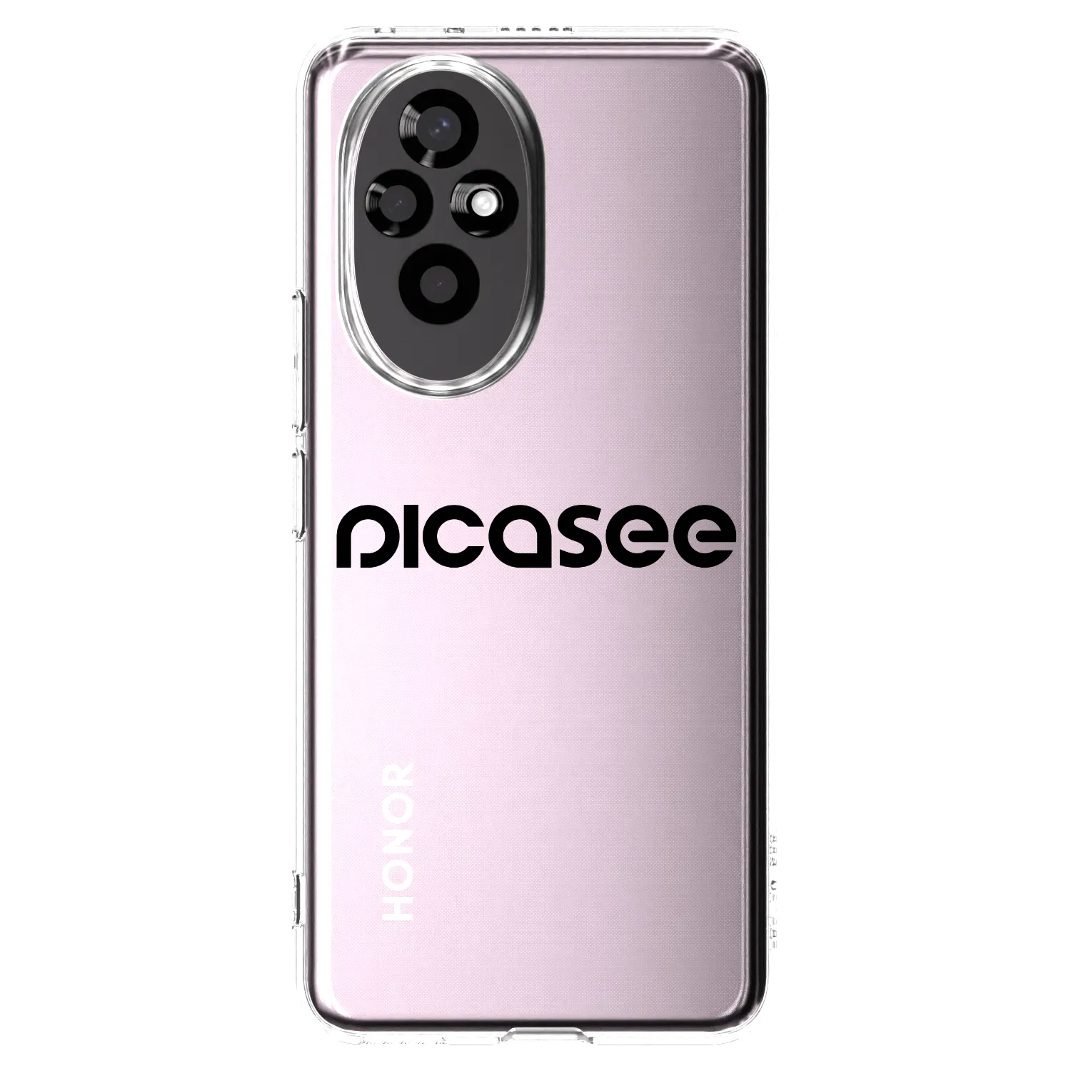 Picasee silikónový prehľadný obal pre Honor 200 Pro 5G - Picasee - new logo - black