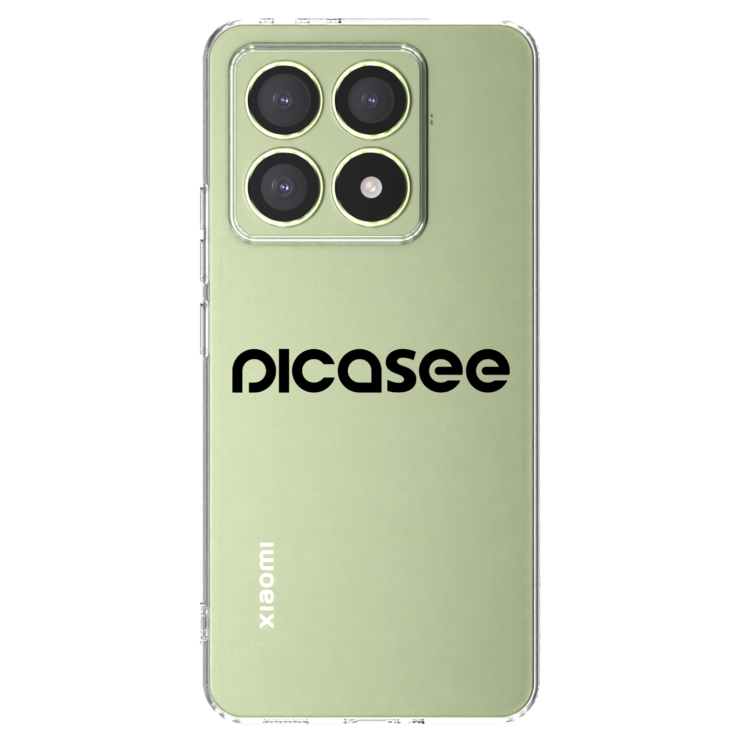 Picasee silikónový prehľadný obal pre Xiaomi 14T - Picasee - new logo - black
