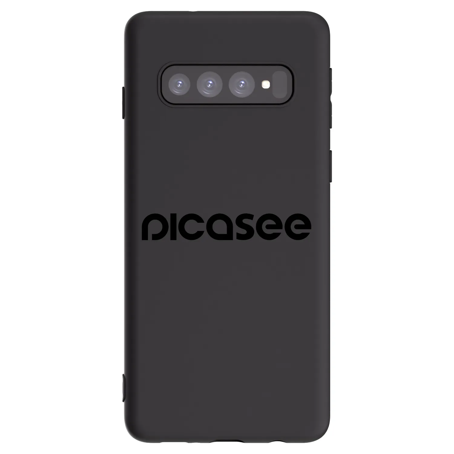 Picasee silikónový čierny obal pre Samsung Galaxy S10 G973 - Picasee - new logo - black