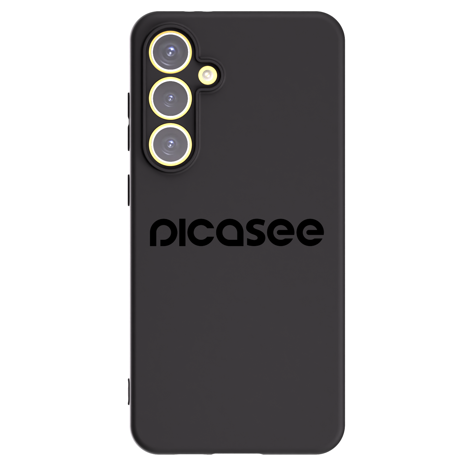 Picasee silikónový čierny obal pre Samsung Galaxy S24 FE S721B - Picasee - new logo - black
