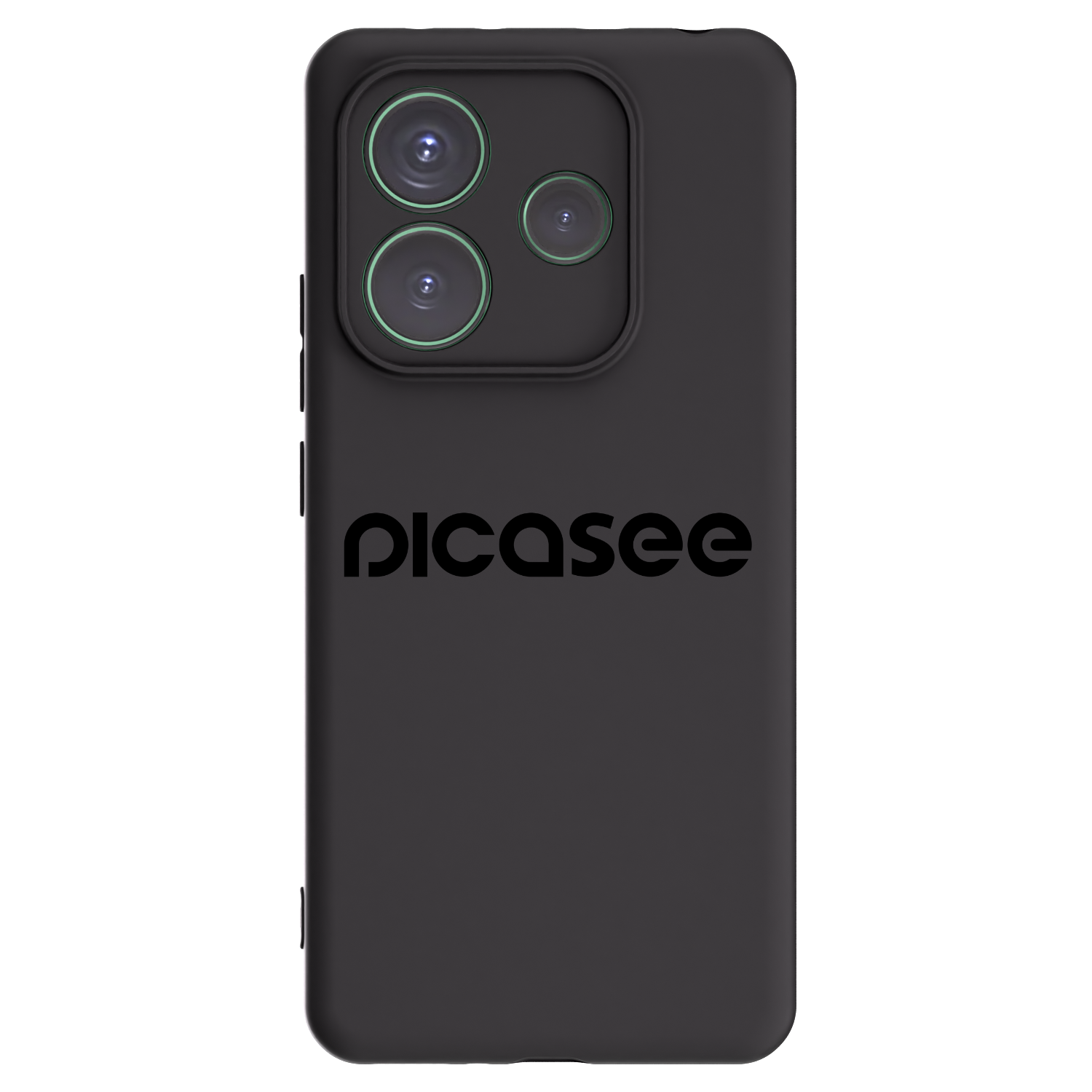 Silikónový čierny obal pre Xiaomi Redmi Note 14 5G - Picasee - new logo - black