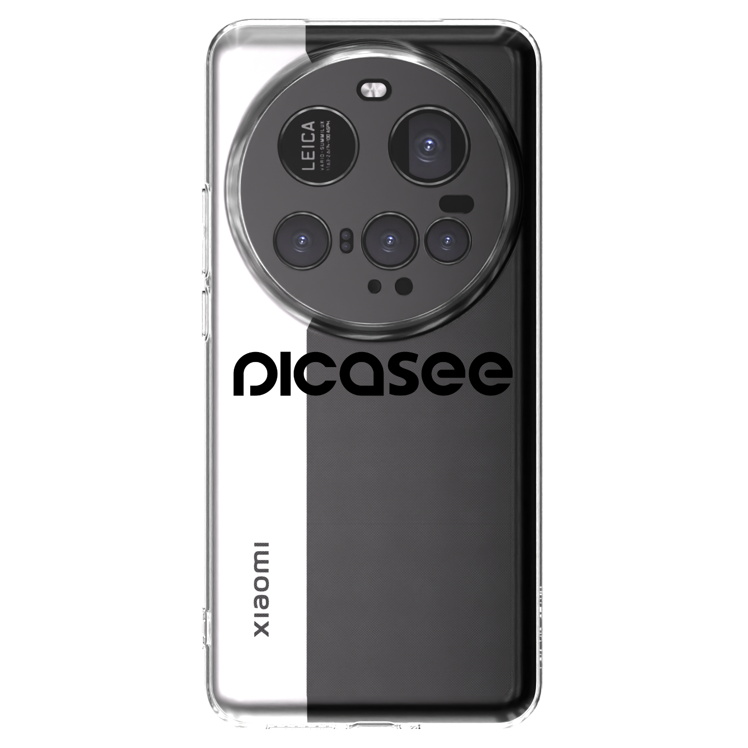 Picasee silikónový prehľadný obal pre Xiaomi 15 Ultra - Picasee - new logo - black