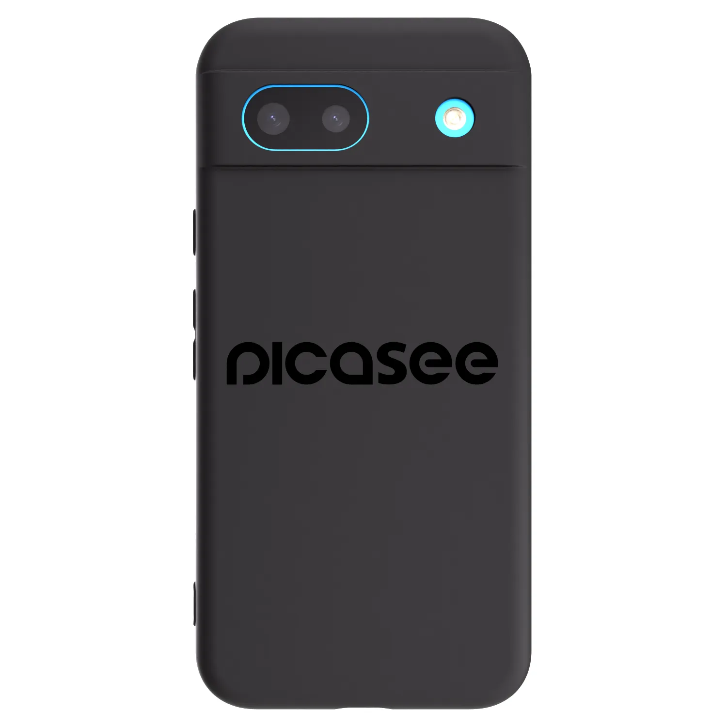 Silikónový čierny obal pre Google Pixel 8 - Picasee - new logo - black