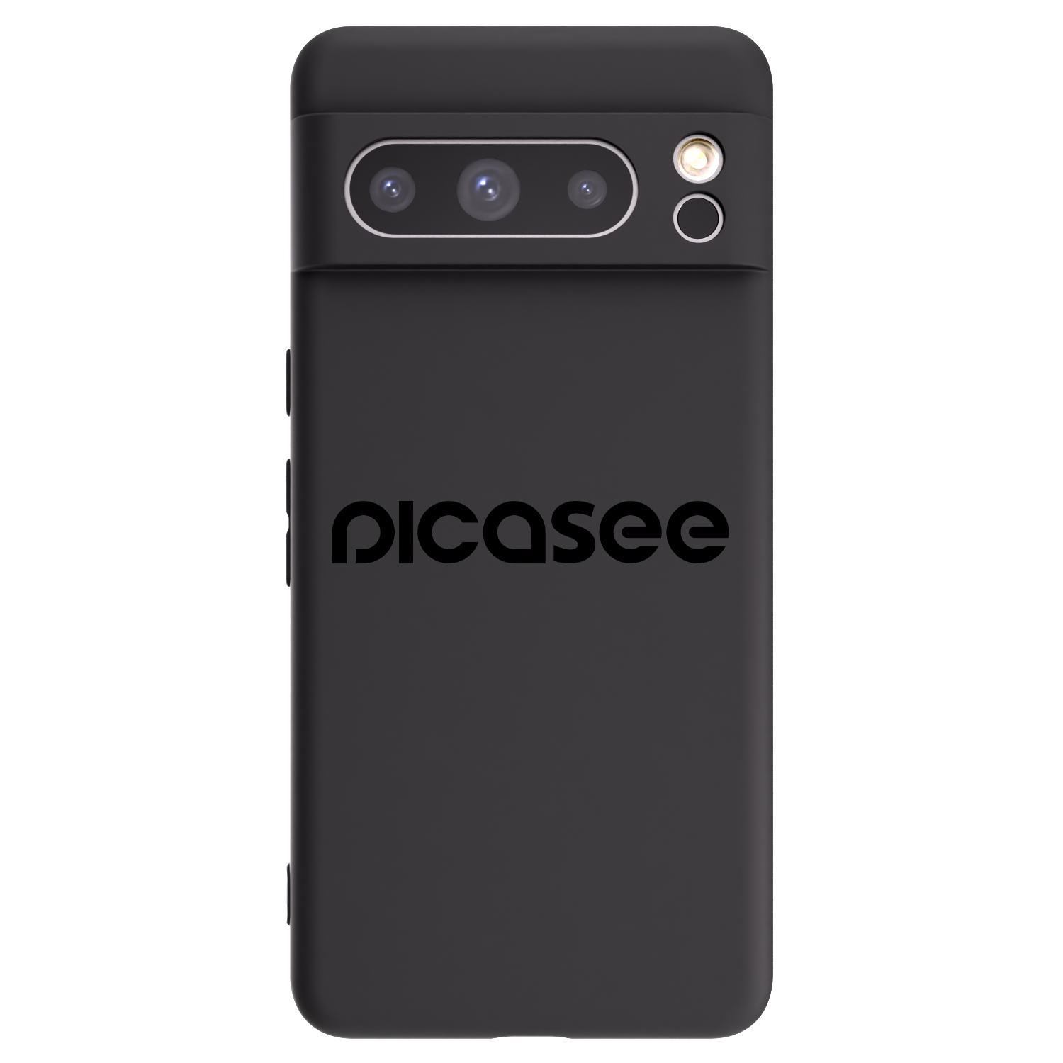 Picasee silikónový čierny obal pre Google Pixel 8 Pro - Picasee - new logo - black