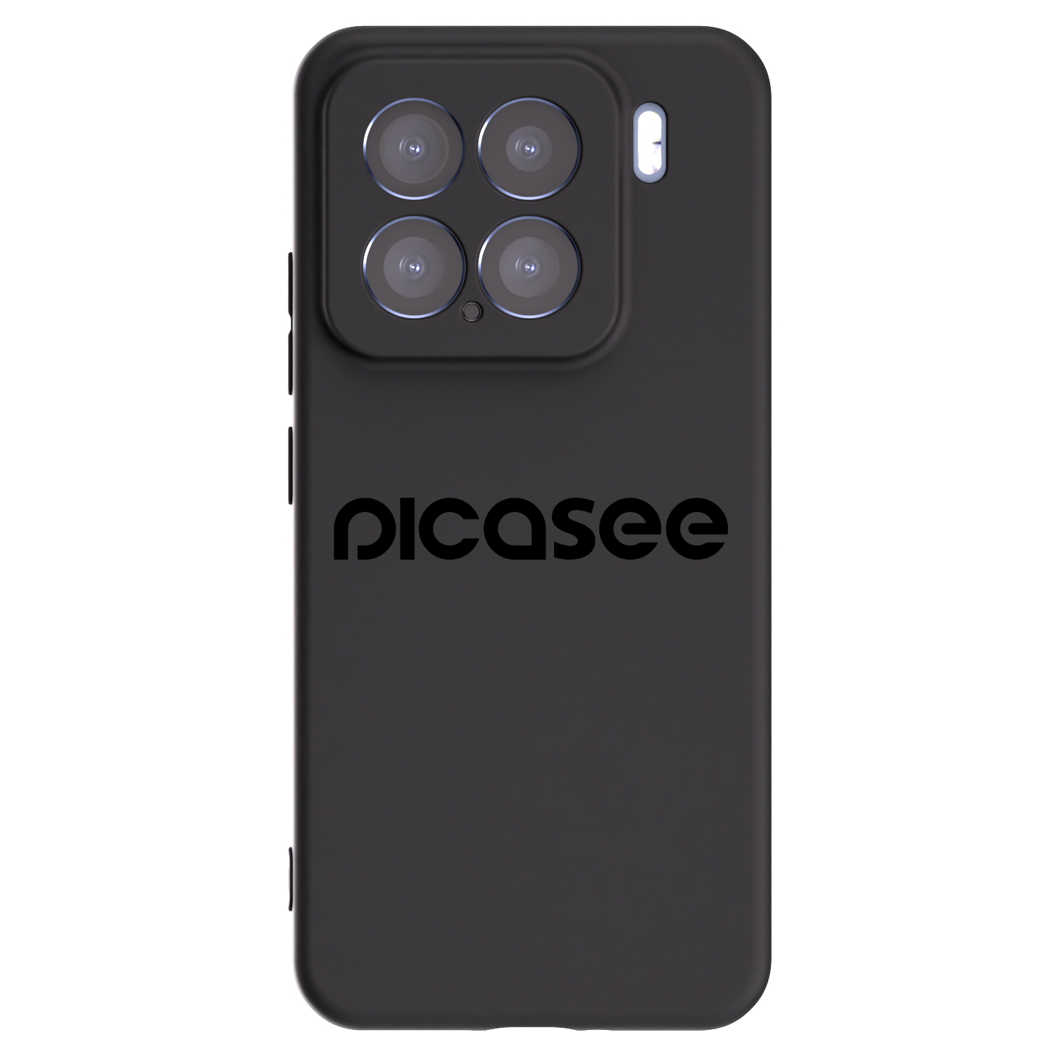 Silikónový čierny obal pre Xiaomi 15 - Picasee - new logo - black