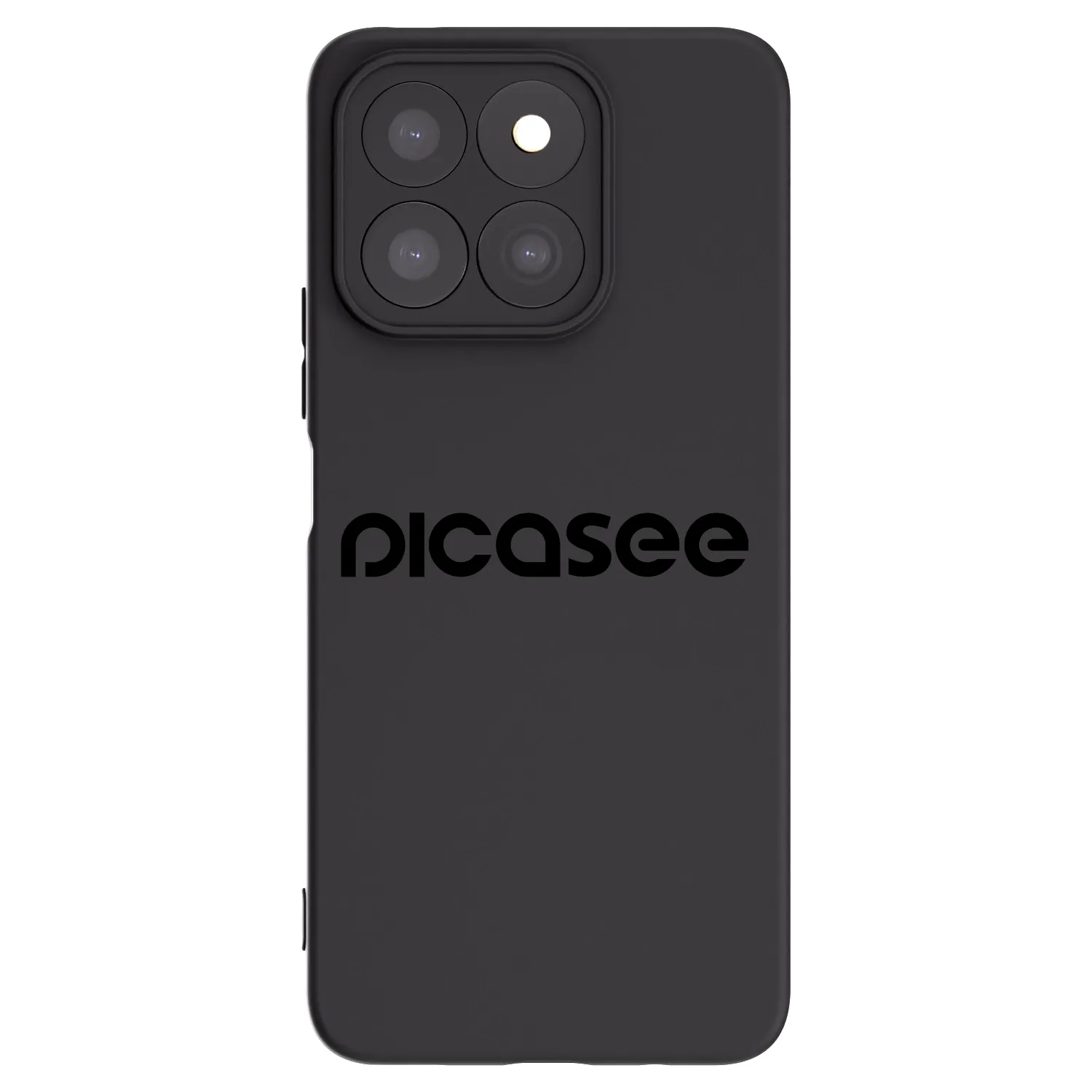 Picasee silikónový čierny obal pre Honor X8c - Picasee - new logo - black