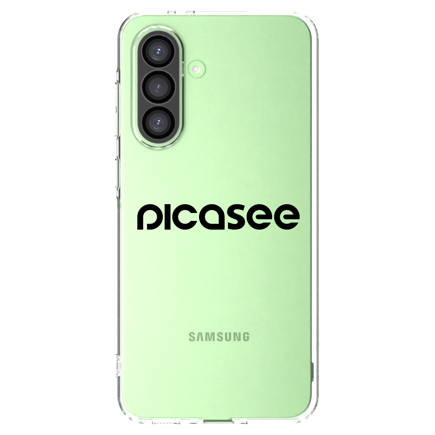 Picasee silikónový prehľadný obal pre Samsung Galaxy A26 5G A266B - Picasee - new logo - black