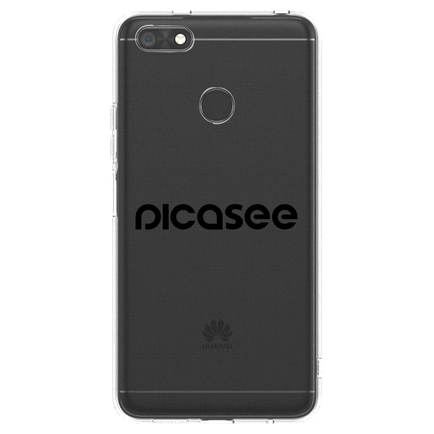 Picasee silikónový prehľadný obal pre Huawei P9 Lite Mini - Picasee - new logo - black