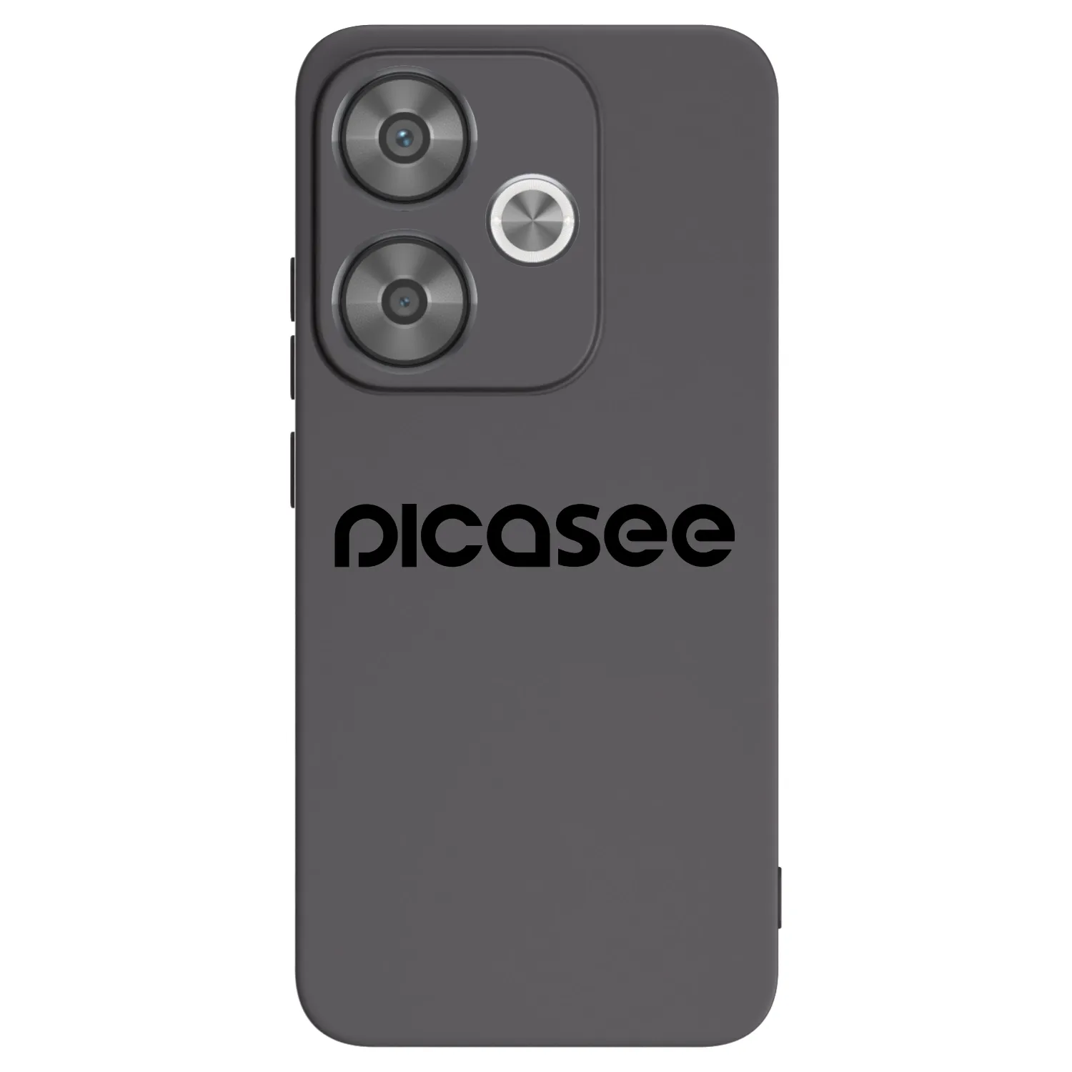Silikónový čierny obal pre Xiaomi Poco F6 - Picasee - new logo - black