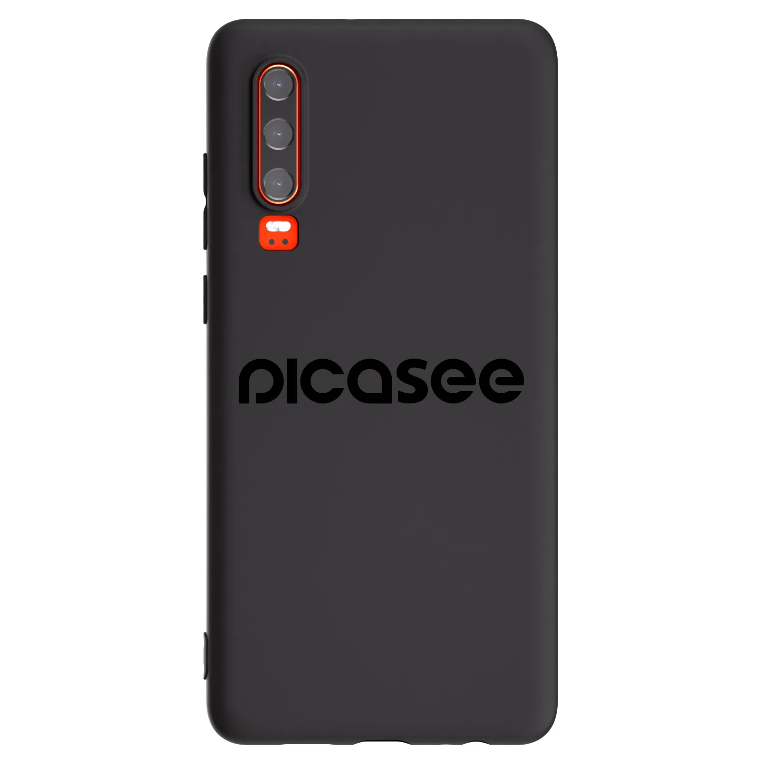 Picasee silikónový čierny obal pre Huawei P30 - Picasee - new logo - black