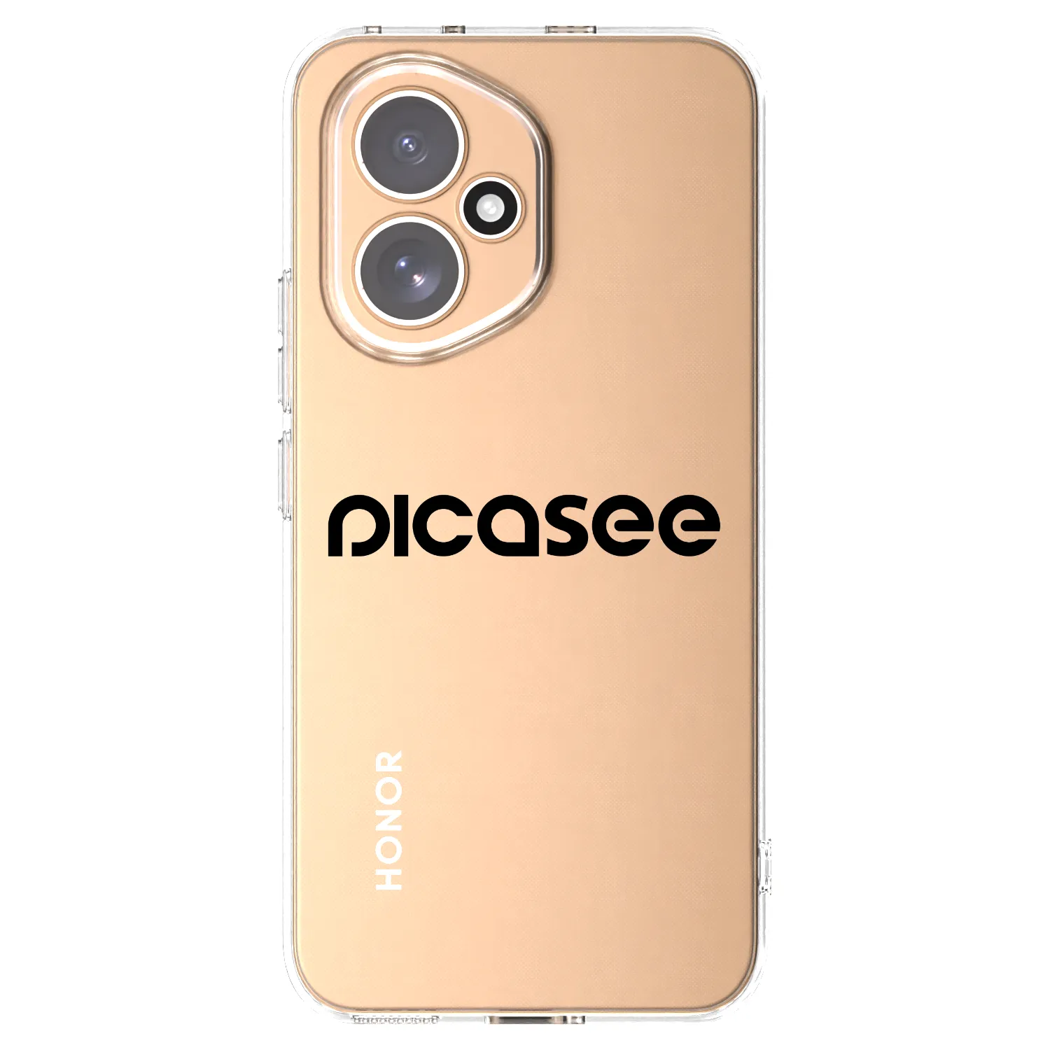 Picasee silikónový prehľadný obal pre Honor 400 5G - Picasee - new logo - black