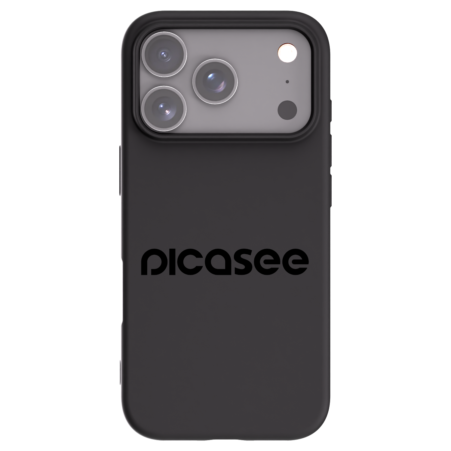 Picasee silikónový čierny obal pre Apple iPhone 17 Pro - Picasee - new logo - black