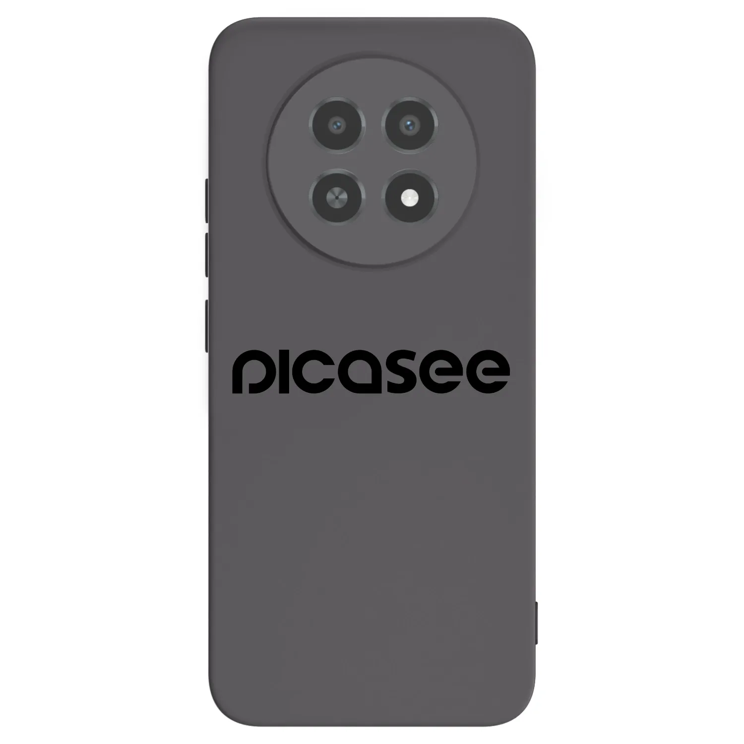 Picasee silikónový čierny obal pre Realme 12X - Picasee - new logo - black