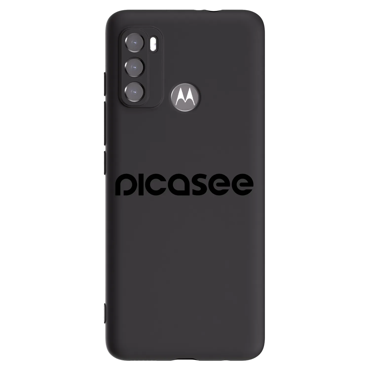 Silikónový čierny obal pre Motorola Edge 60 5G - Picasee - new logo - black