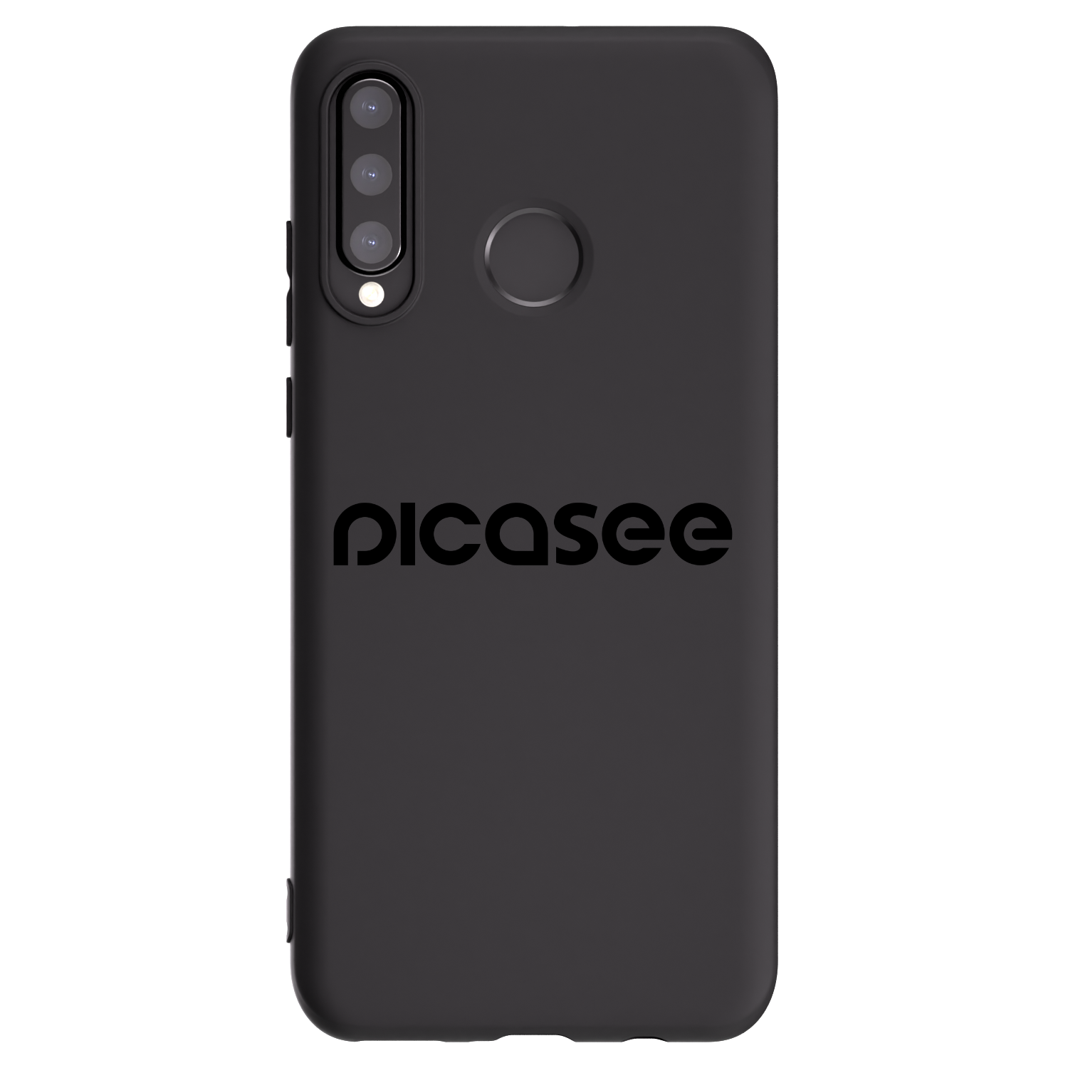 Picasee silikónový čierny obal pre Huawei P30 Lite - Picasee - new logo - black