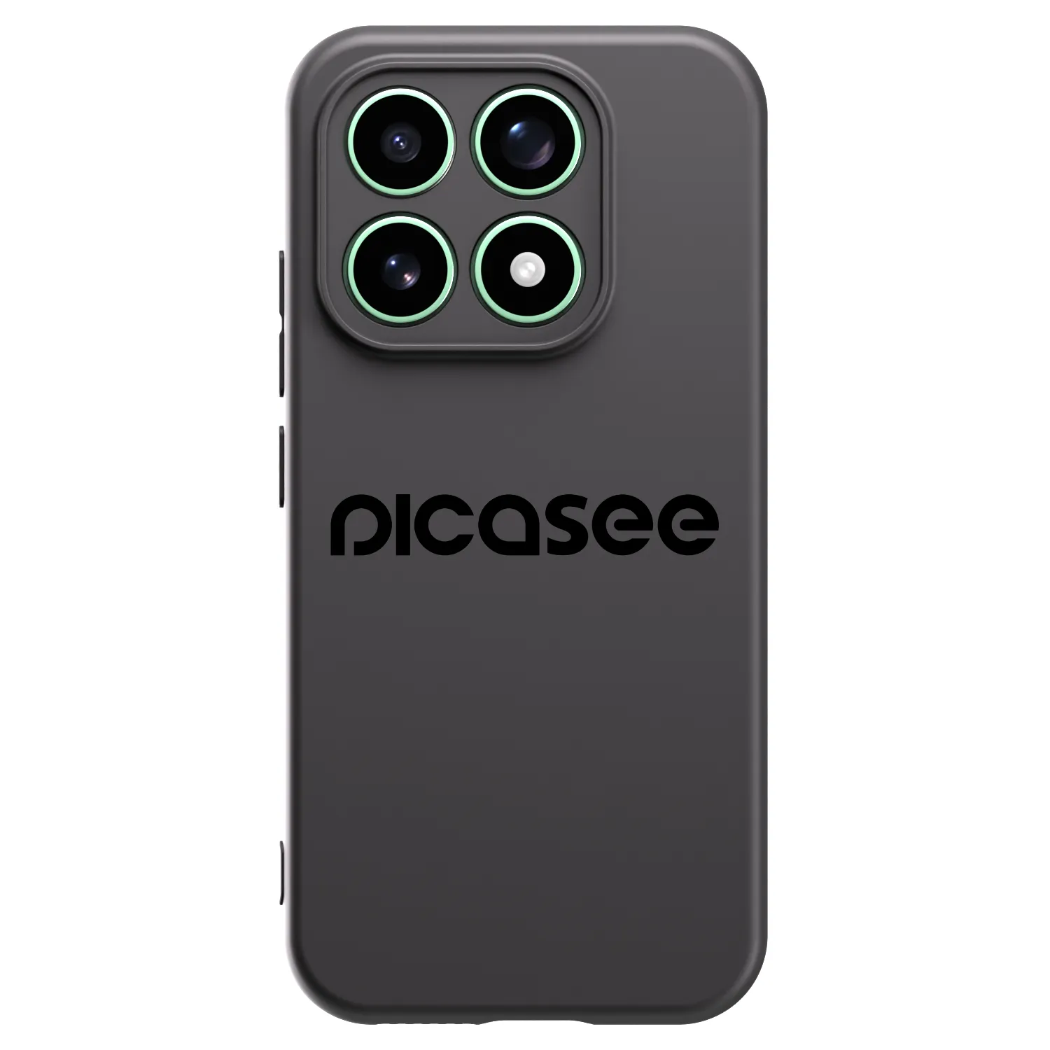 Picasee silikónový čierny obal pre Xiaomi 17 - Picasee - new logo - black