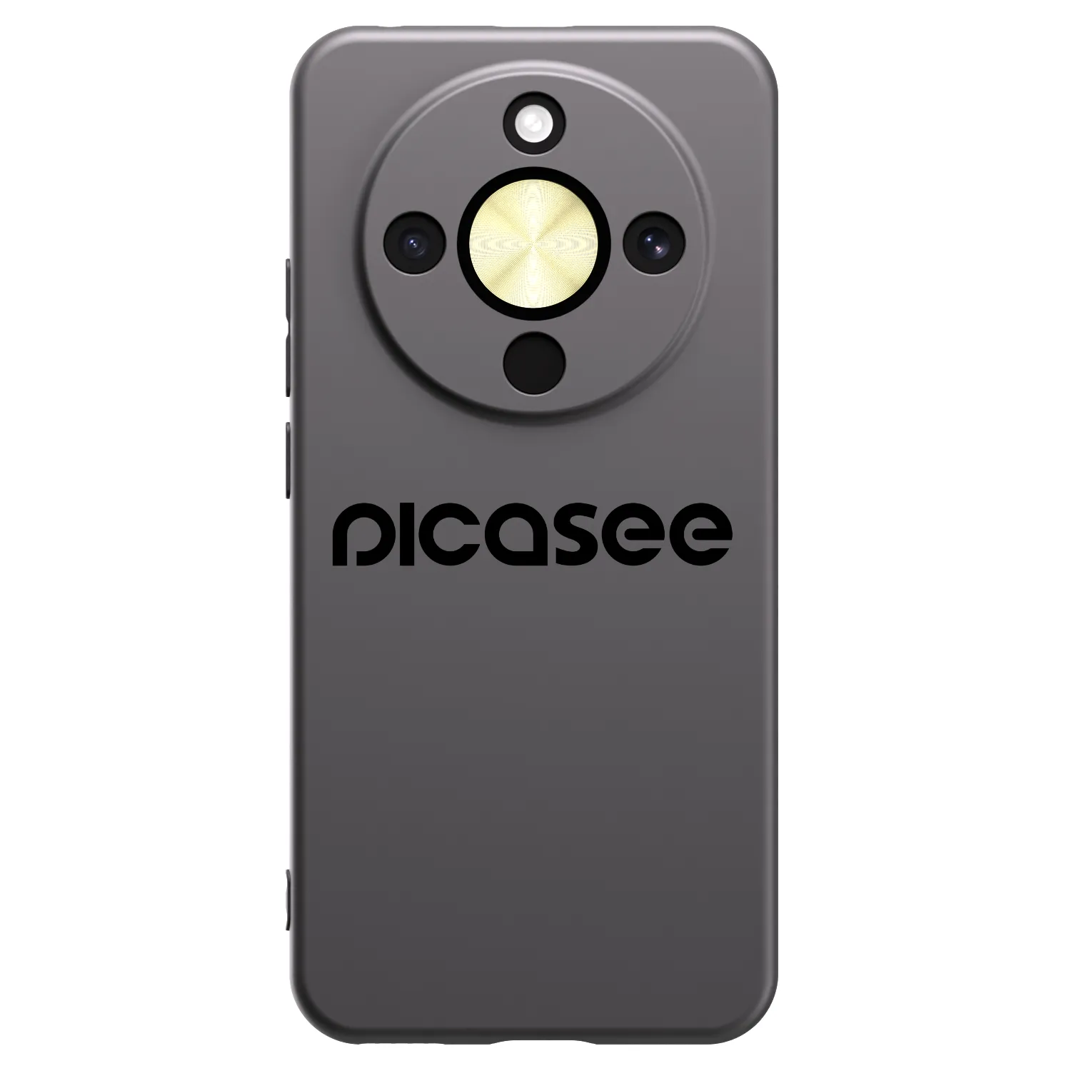 Picasee silikónový čierny obal pre Honor Magic8 Lite 5G - Picasee - new logo - black