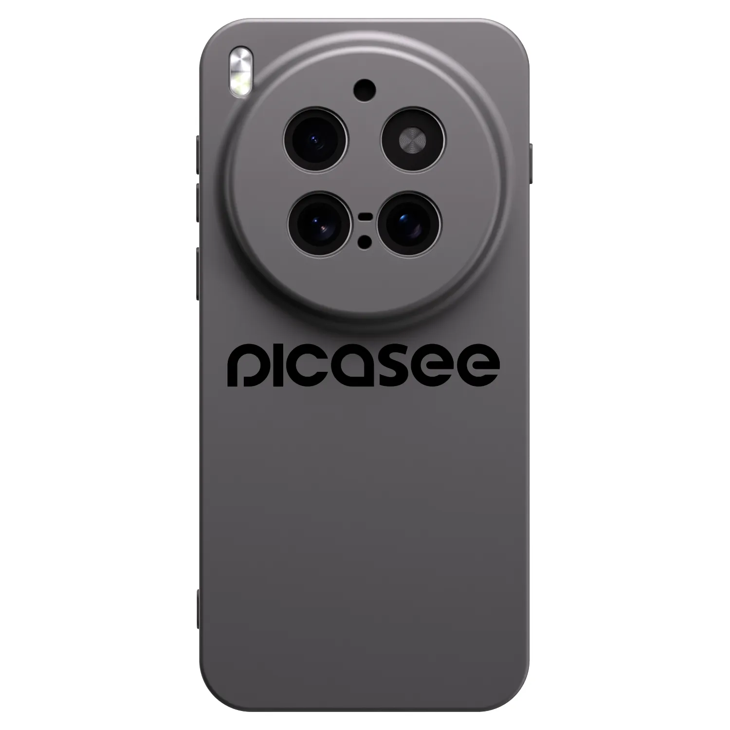 Picasee silikónový čierny obal pre Vivo X300 Pro - Picasee - new logo - black