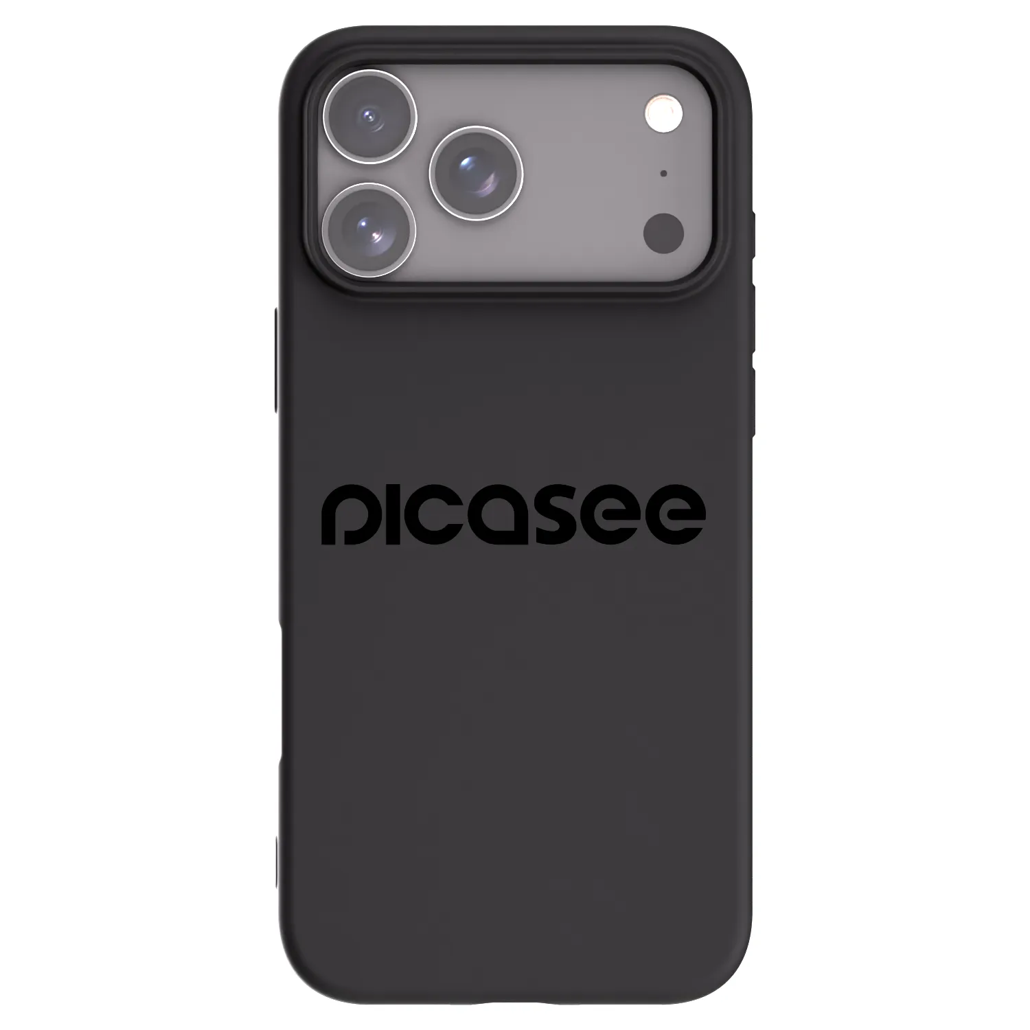 Picasee silikónový čierny obal pre Apple iPhone 18 Pro Max - Picasee - new logo - black
