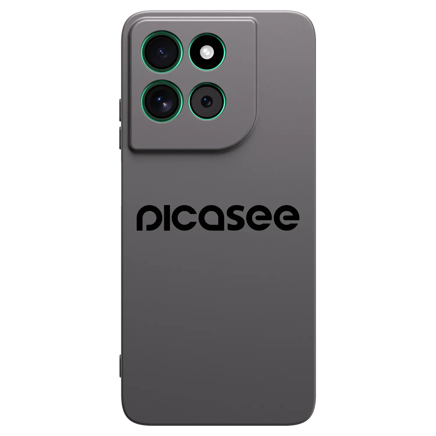 Picasee silikónový čierny obal pre Motorola Moto G57 Power - Picasee - new logo - black