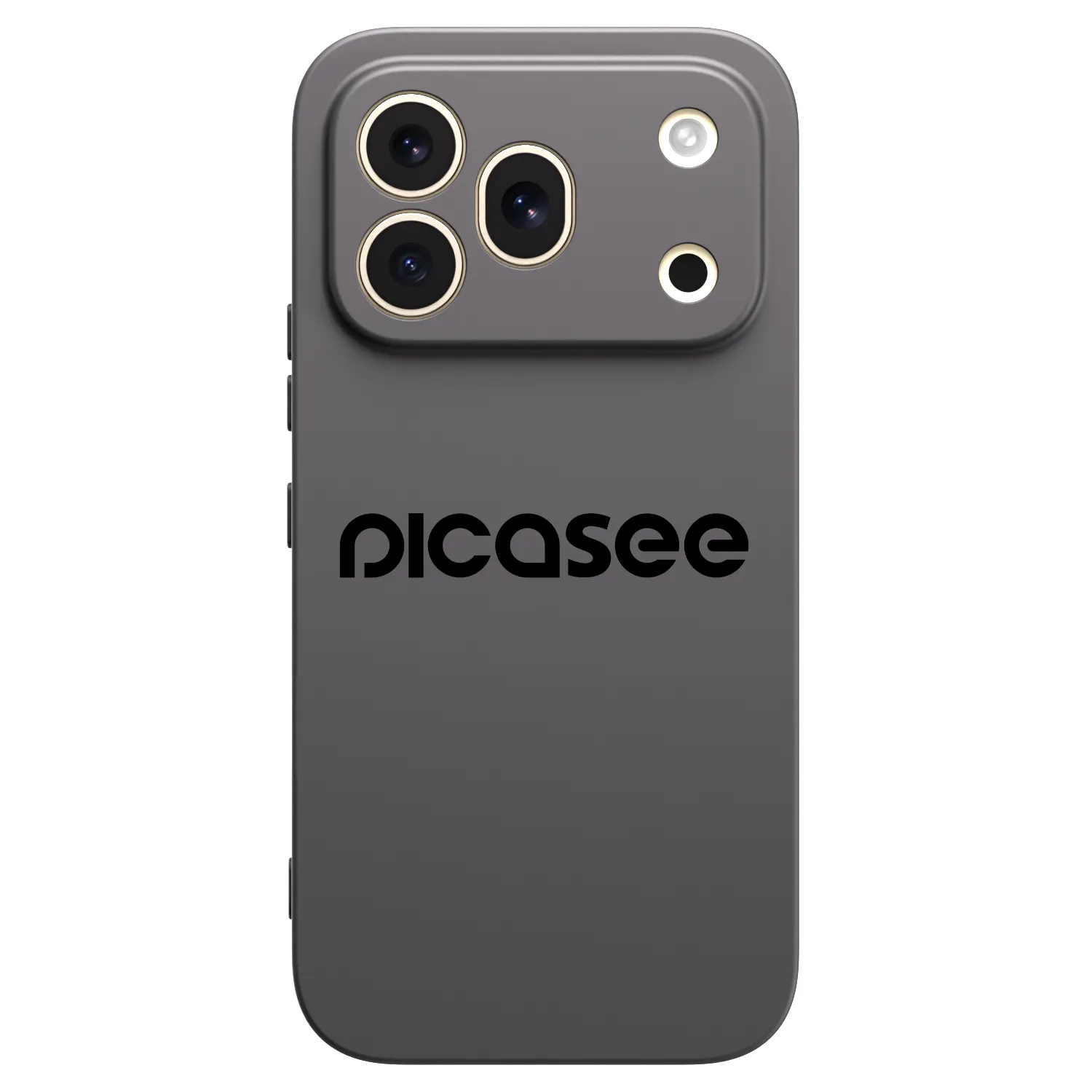 Picasee silikónový čierny obal pre Honor 600 Pro - Picasee - new logo - black