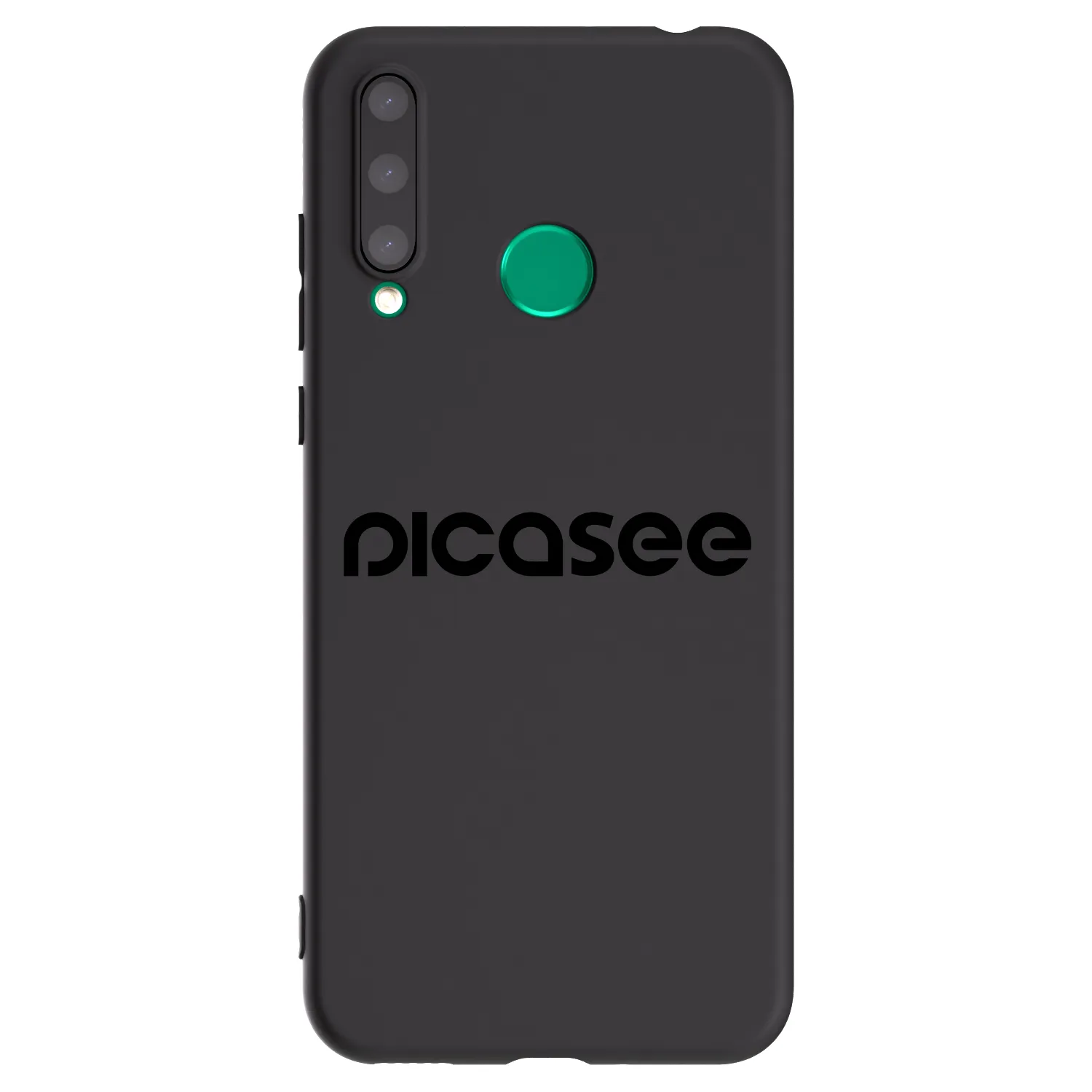 Picasee silikónový čierny obal pre Honor 20 Lite - Picasee - new logo - black
