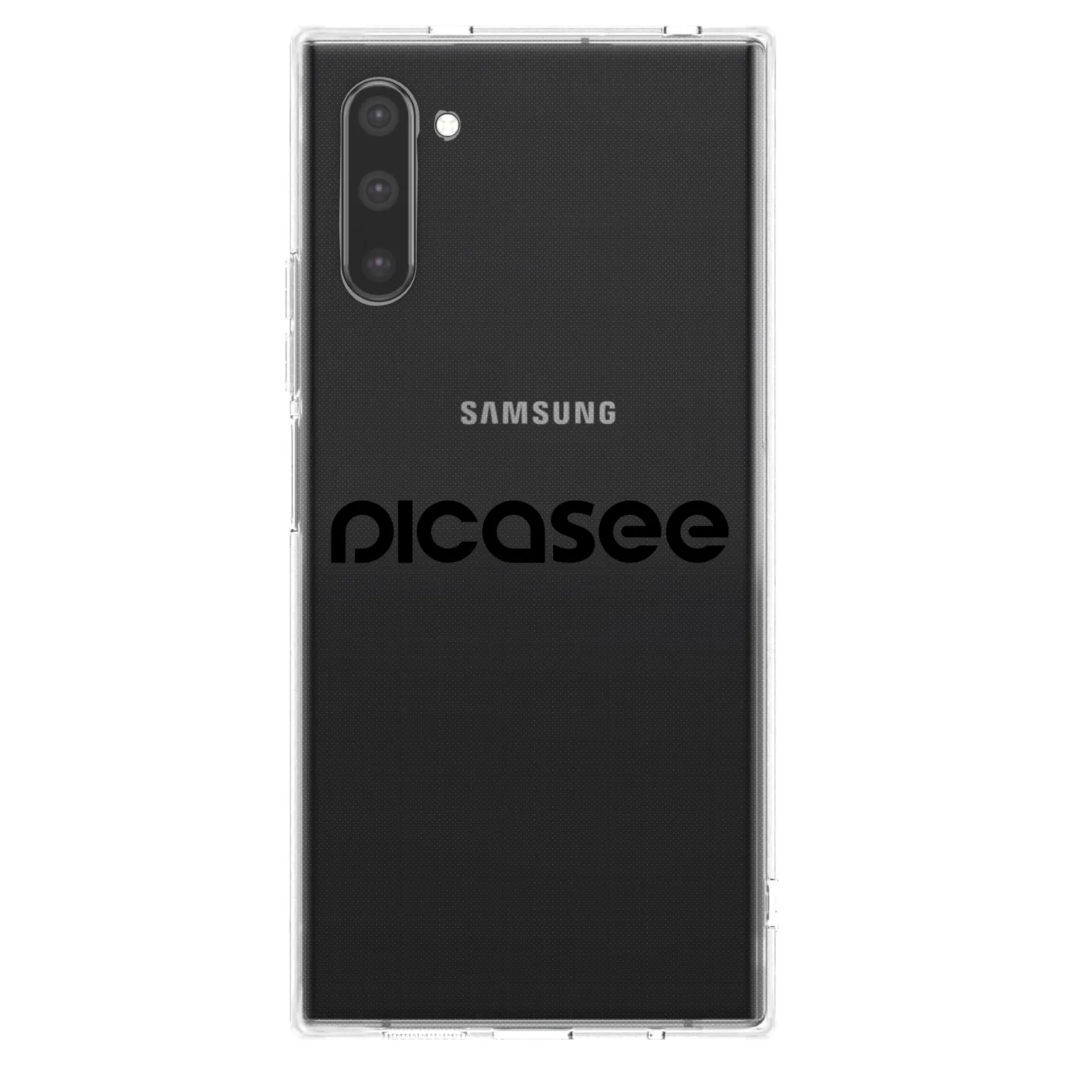 Picasee silikónový prehľadný obal pre Samsung Galaxy Note 10 N970F - Picasee - new logo - black