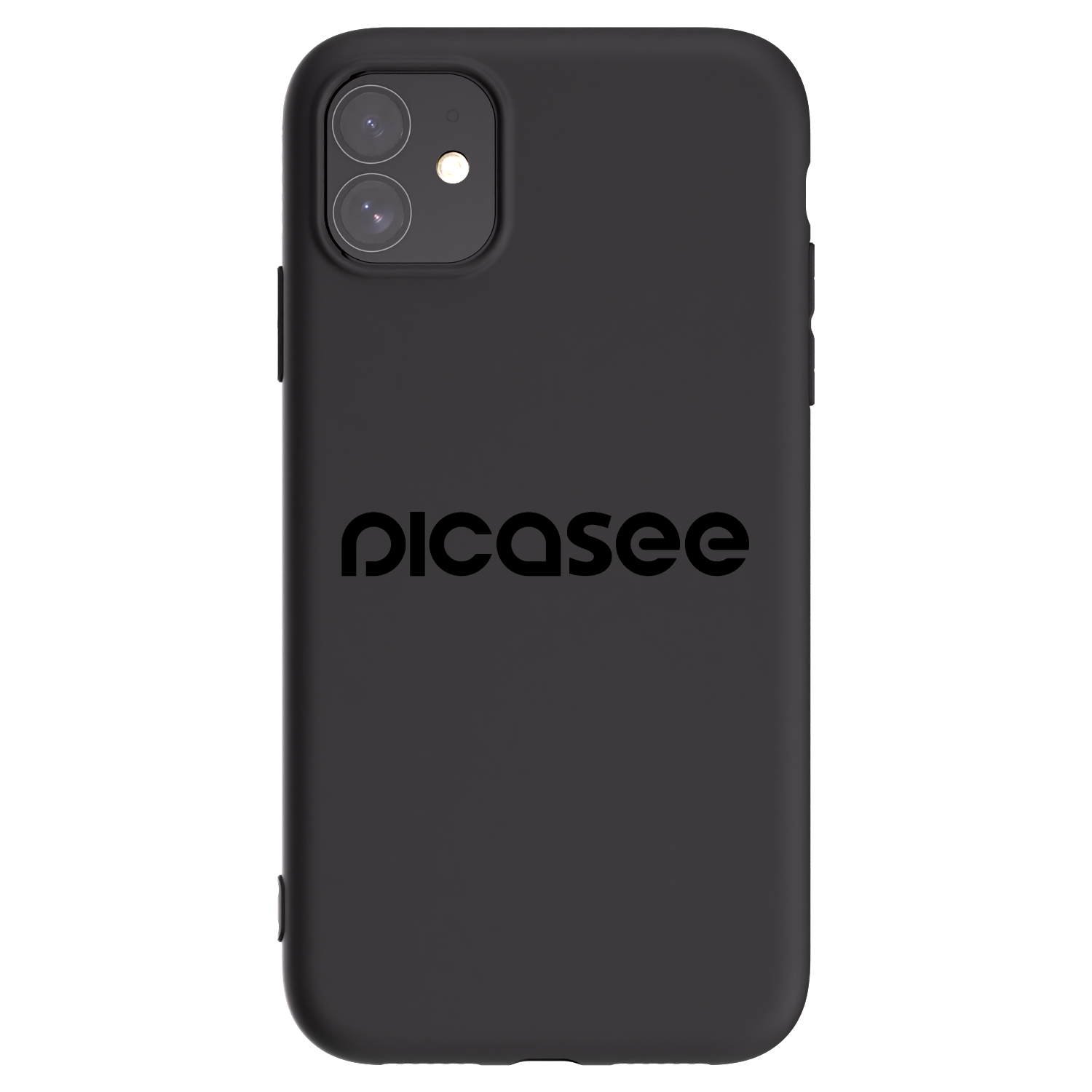 Picasee silikónový čierny obal pre Apple iPhone 11 - Picasee - new logo - black