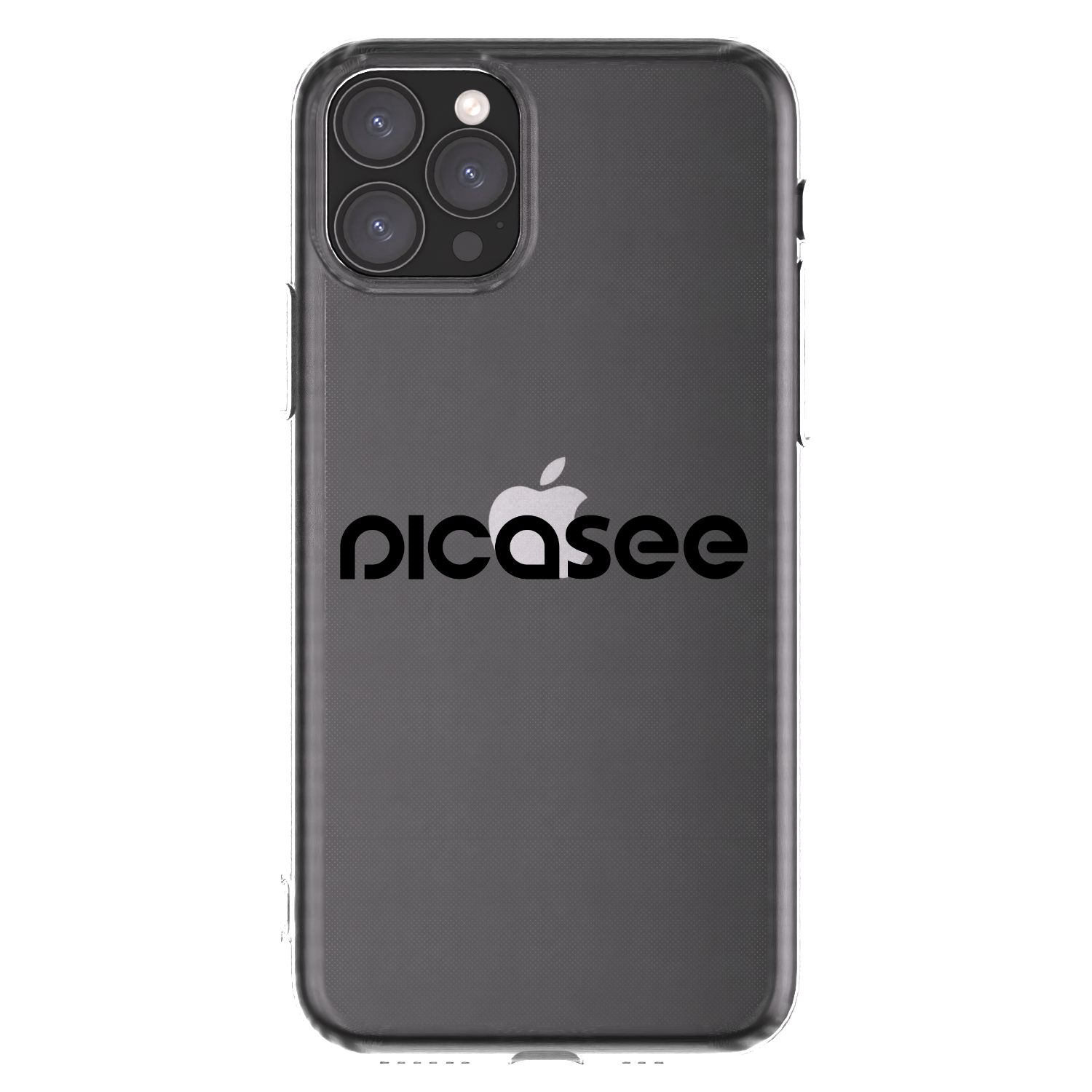 Picasee silikónový prehľadný obal pre Apple iPhone 11 Pro - Picasee - new logo - black