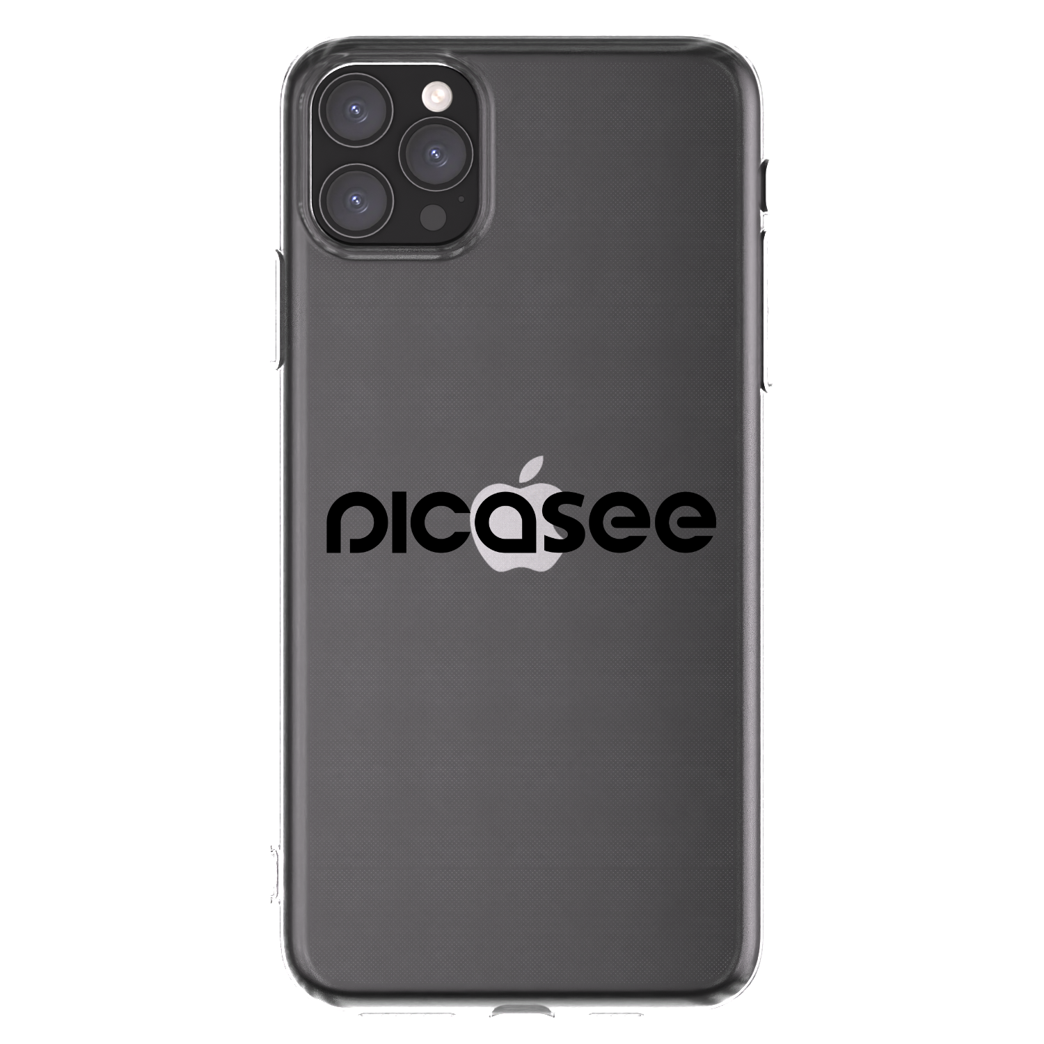 Picasee silikónový prehľadný obal pre Apple iPhone 11 Pro Max - Picasee - new logo - black